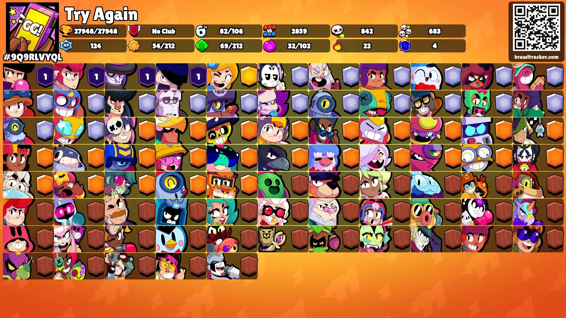 Try Again's Ranks