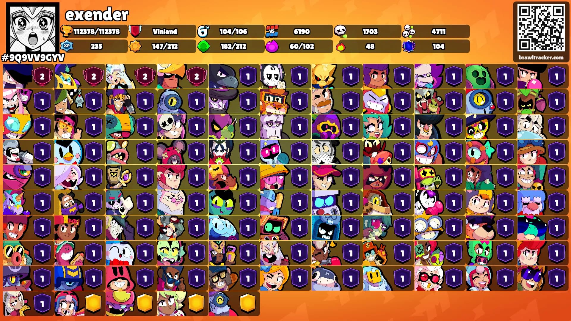 exender's Ranks