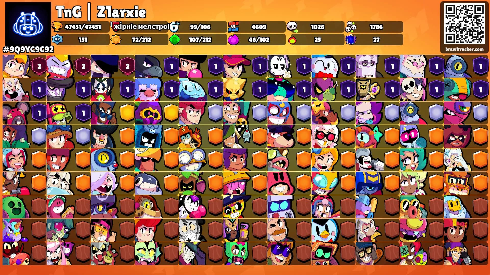 TnG | Z1arxie's Ranks