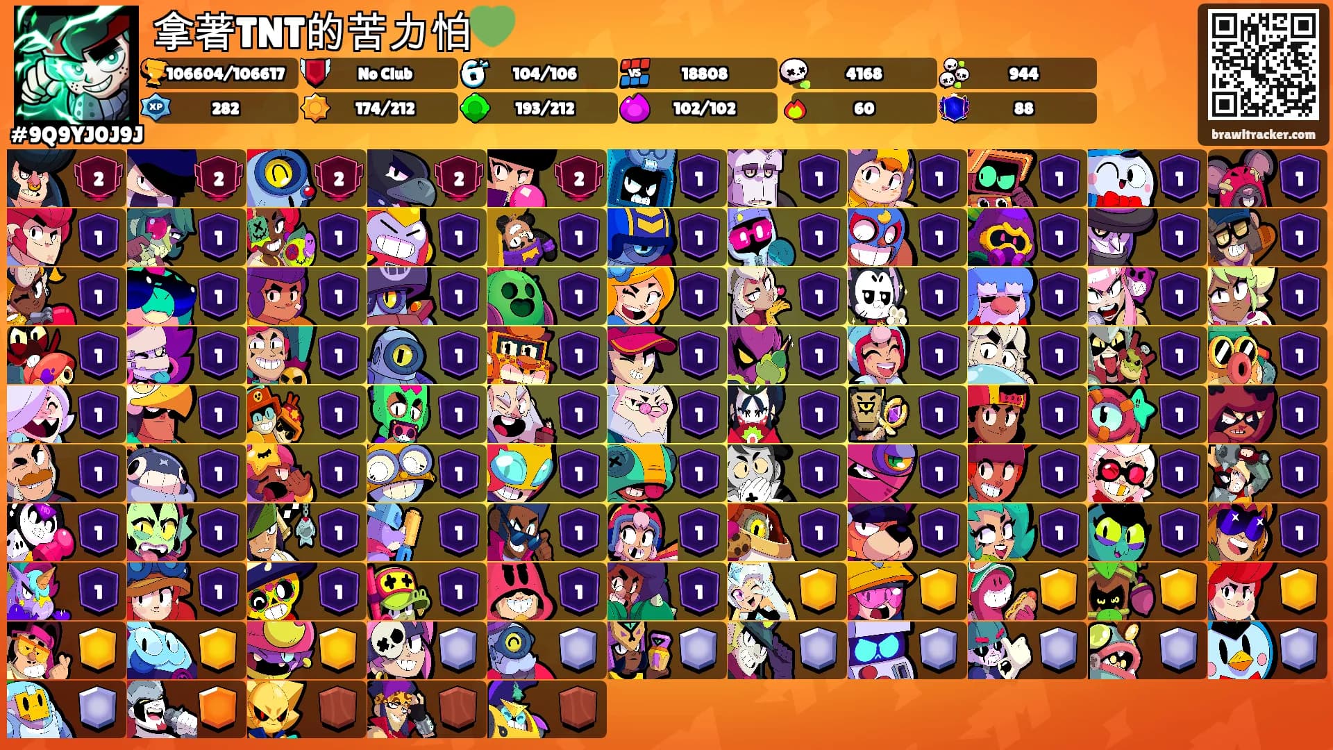 拿著TNT的苦力怕💚's Ranks