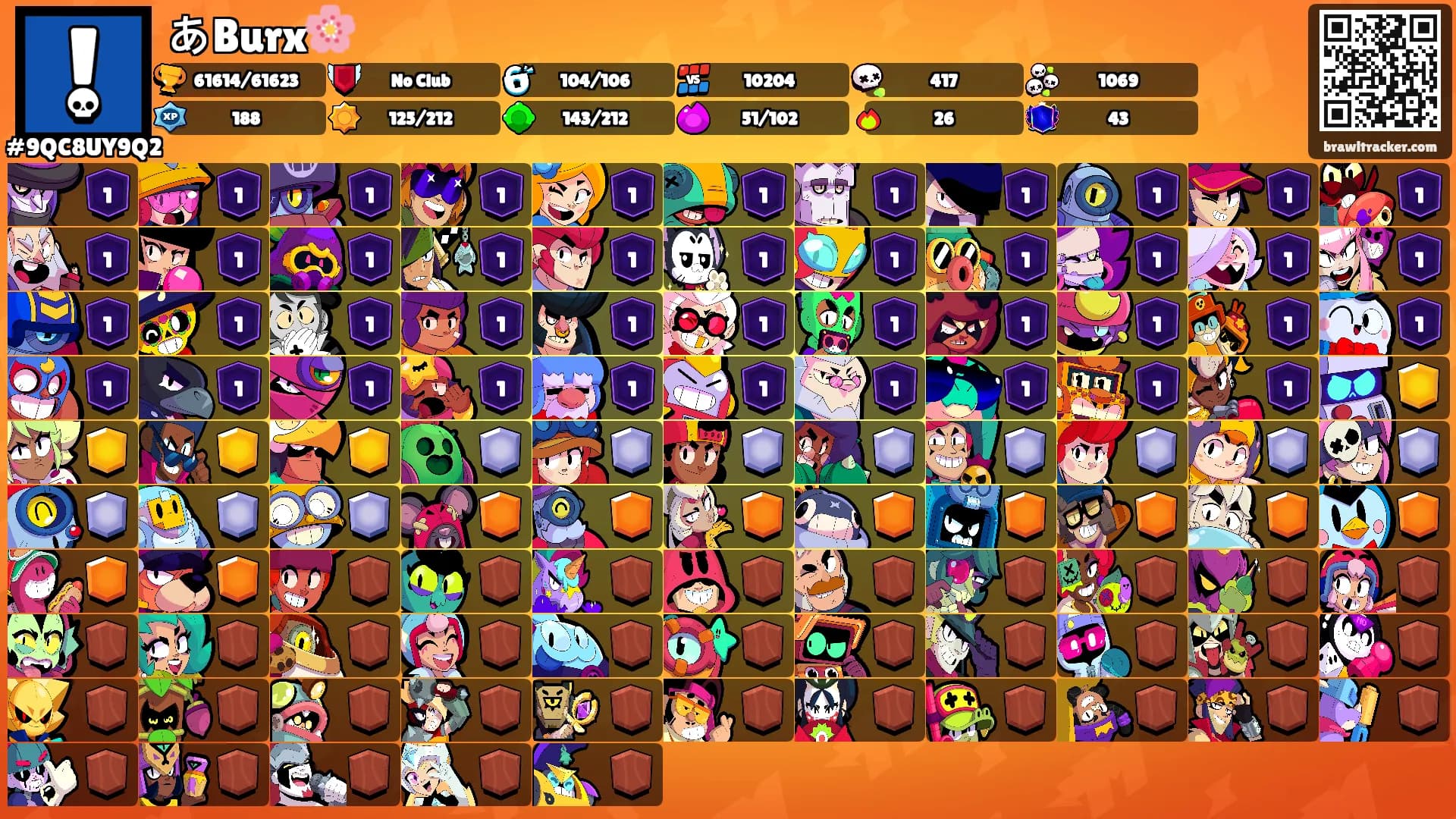 あBurx🌸's Ranks