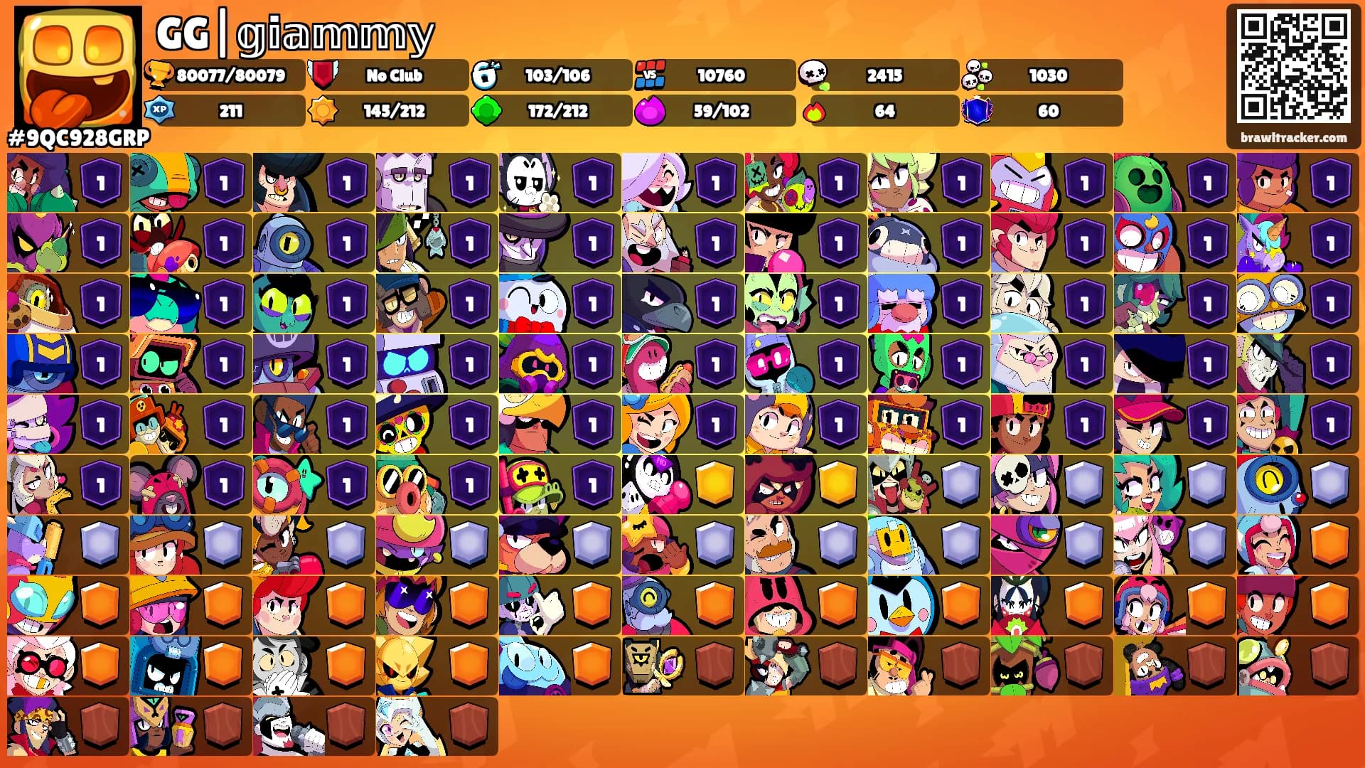 GG|𝕘𝕚𝕒𝕞𝕞𝕪's Ranks