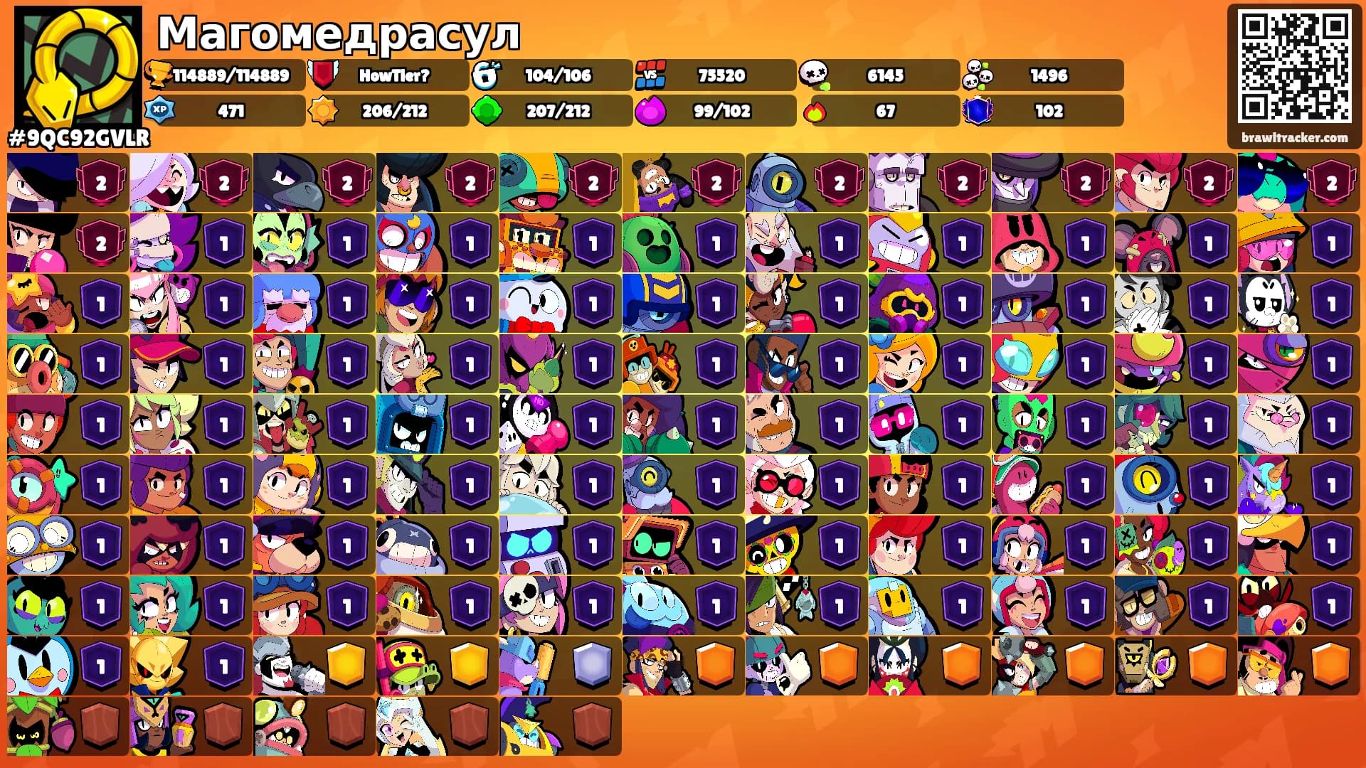 Магомедрасул's Ranks