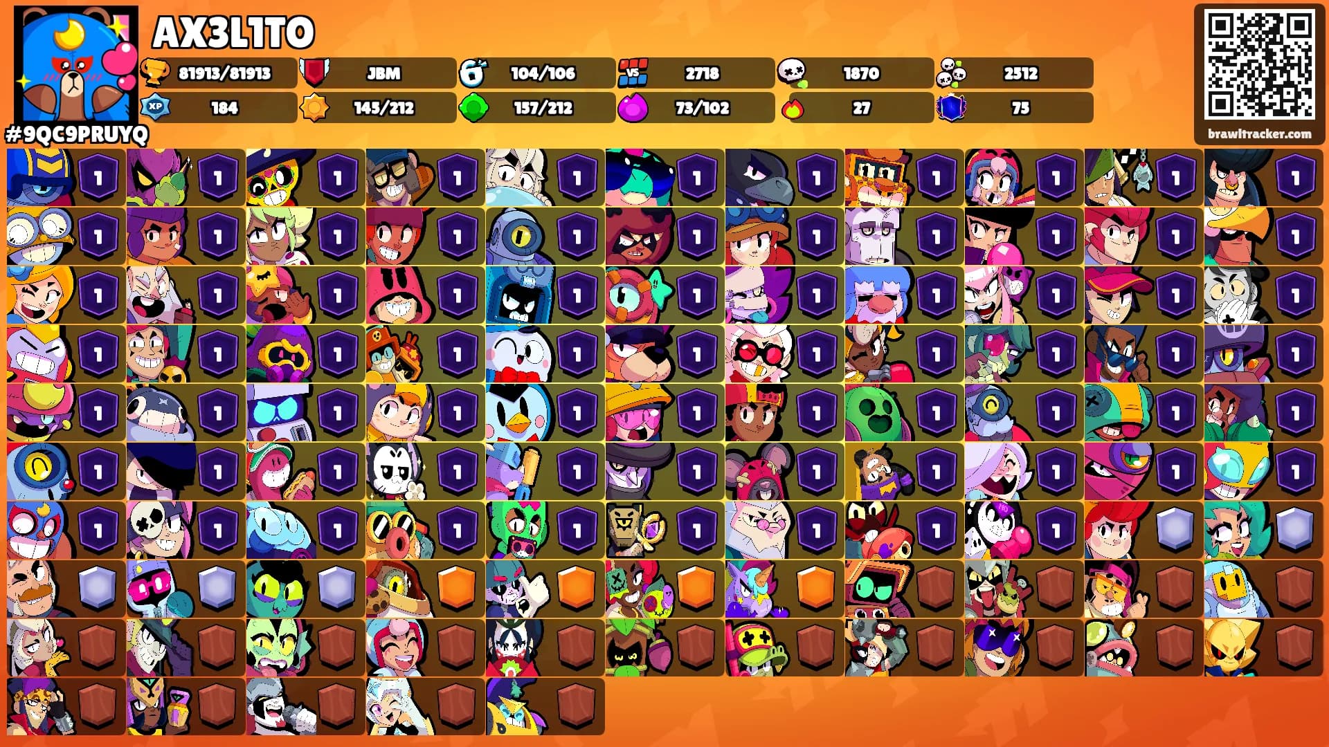 AX3L1TO's Ranks