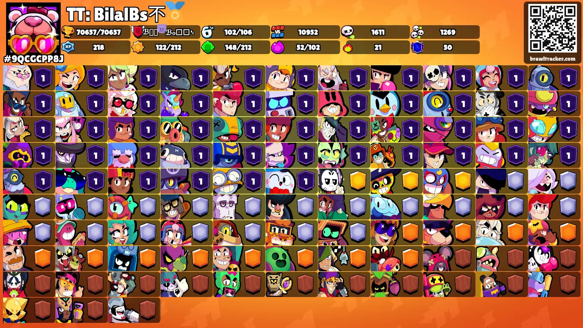 TT: BilalBs不🏅's Ranks