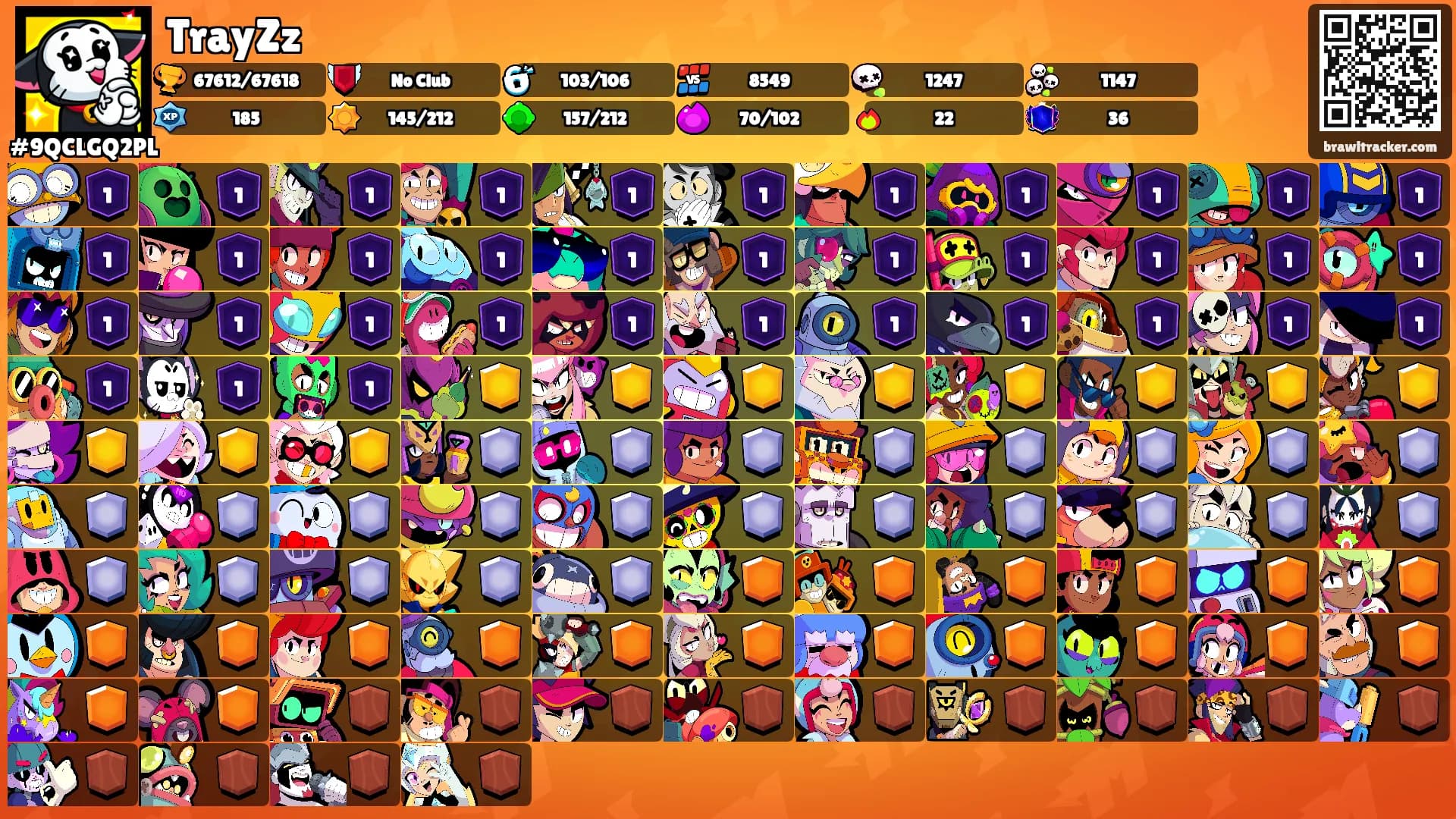 TrayZz's Ranks