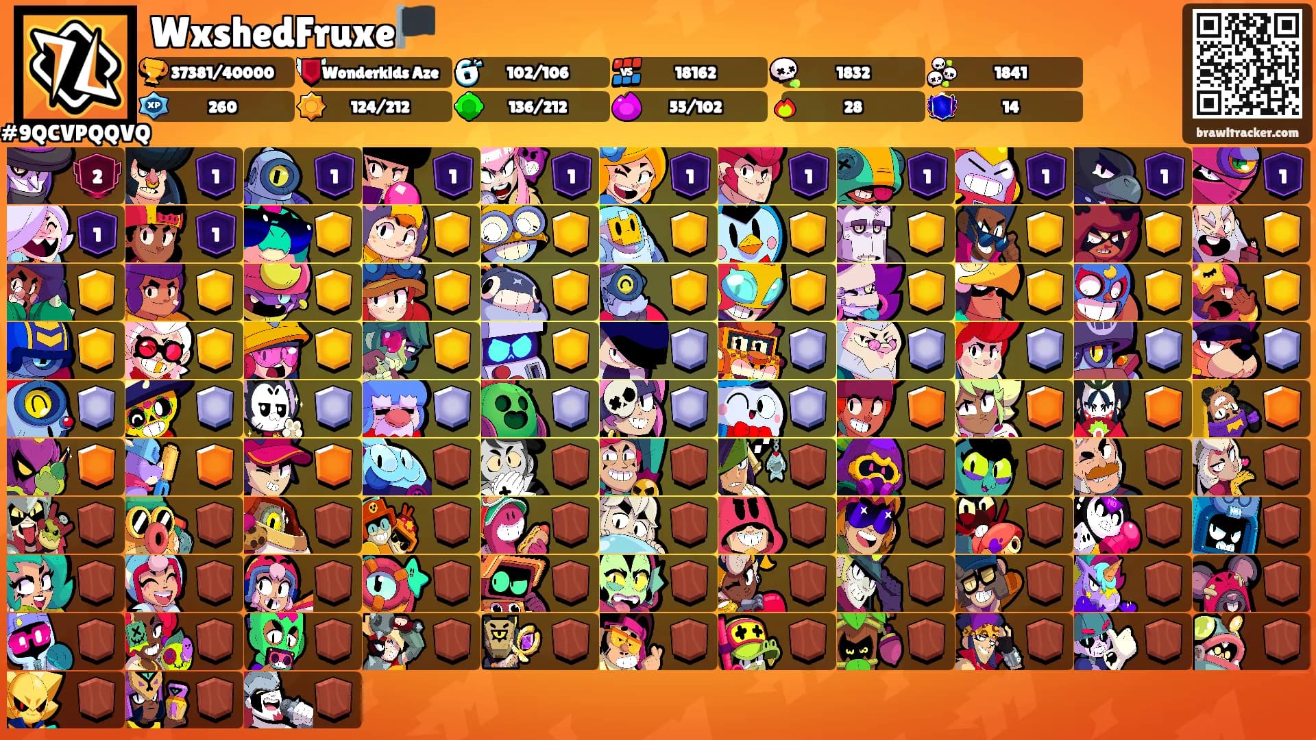 WxshedFruxe🏴's Ranks