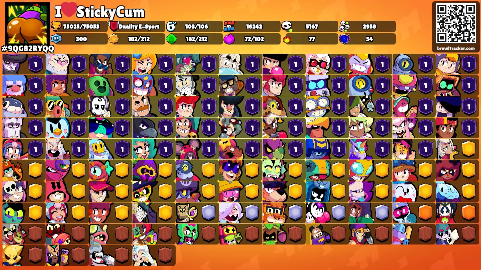 I❤️StickyCum's Ranks