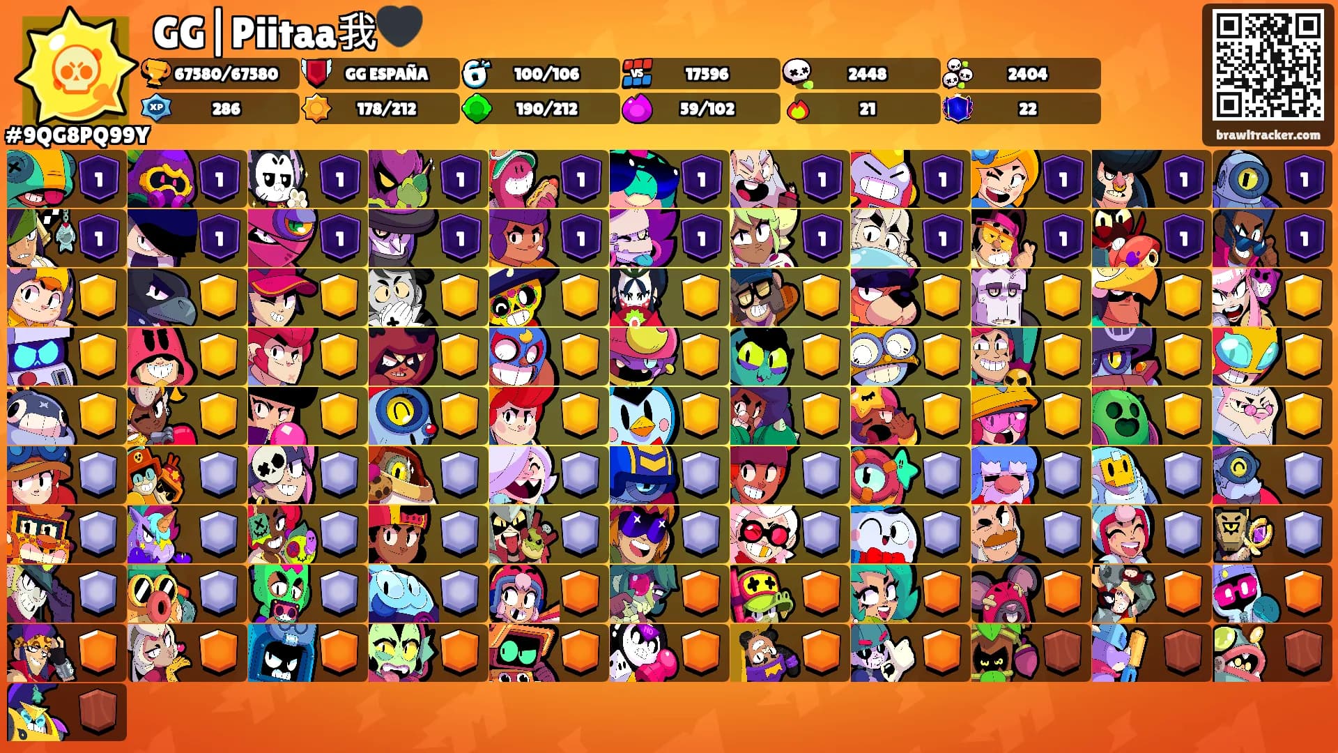 GG|Piitaa我🖤's Ranks