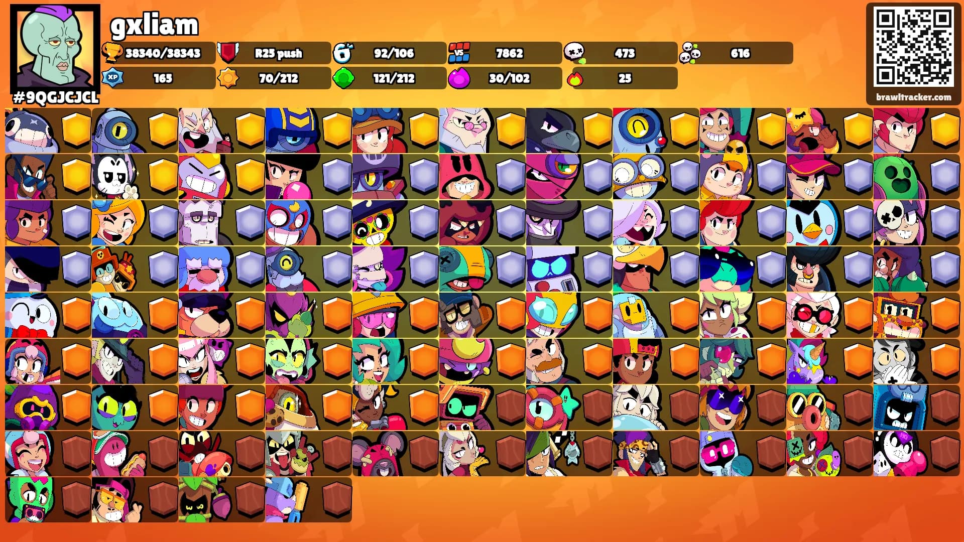 gxliam's Ranks
