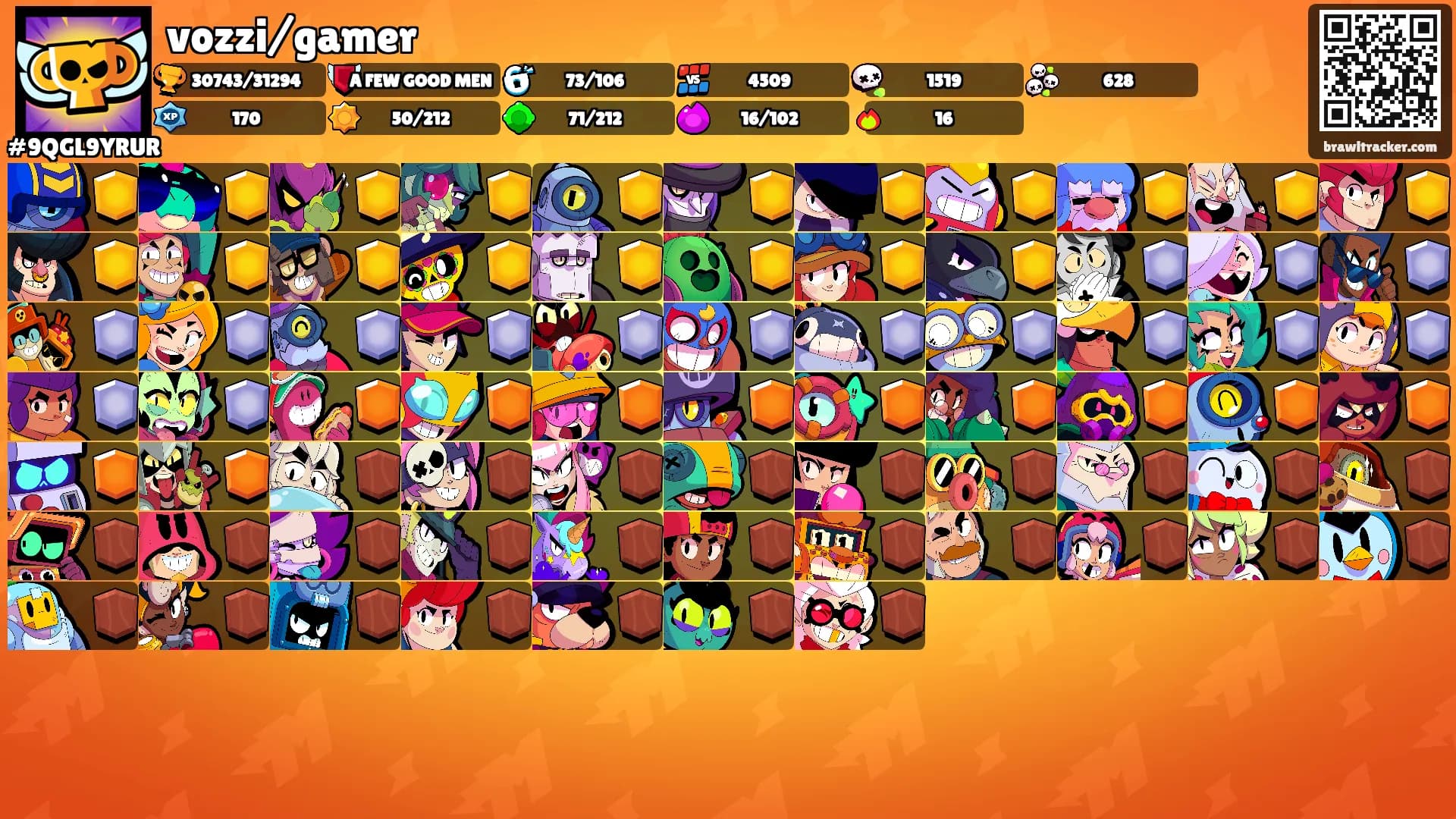 vozzi/gamer's Ranks