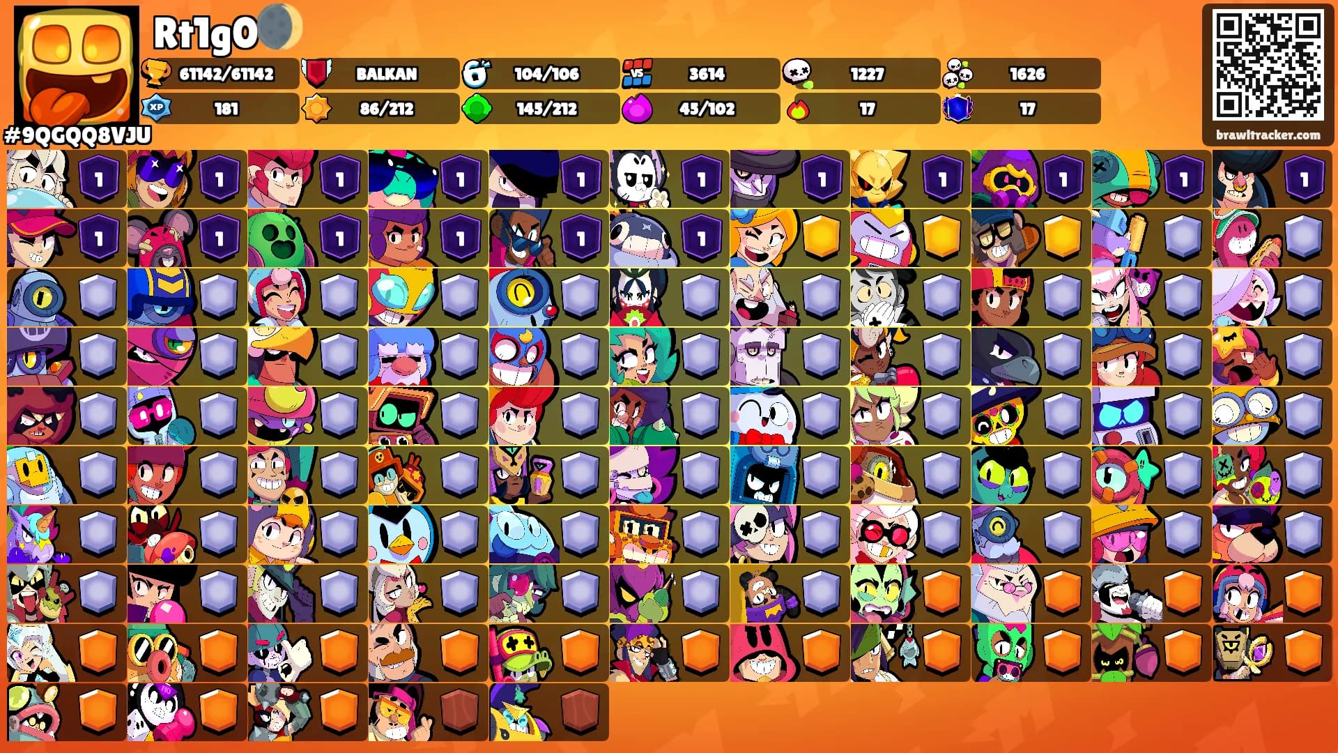 Rt1g0🌒's Ranks