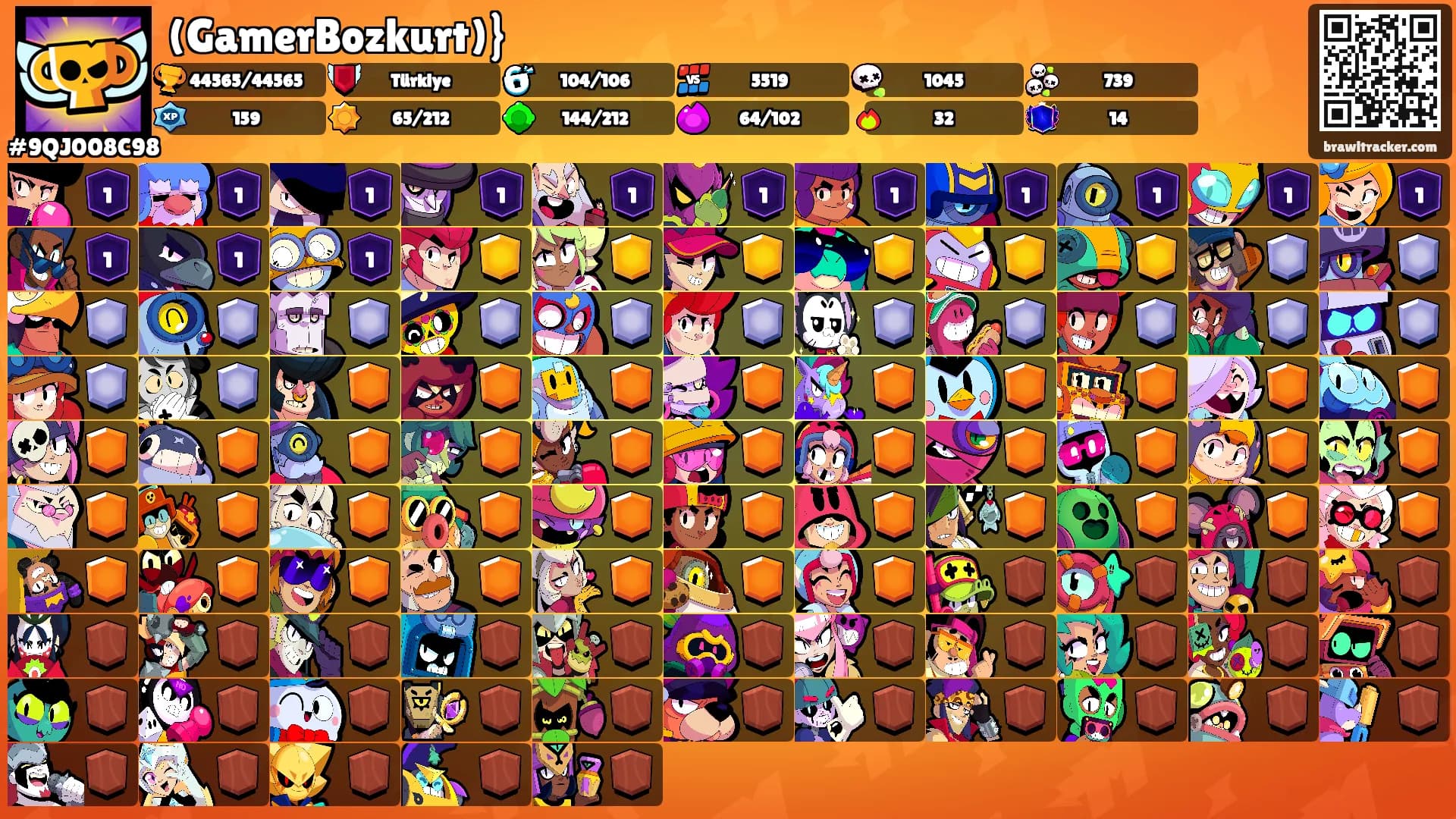 (GamerBozkurt)}'s Ranks