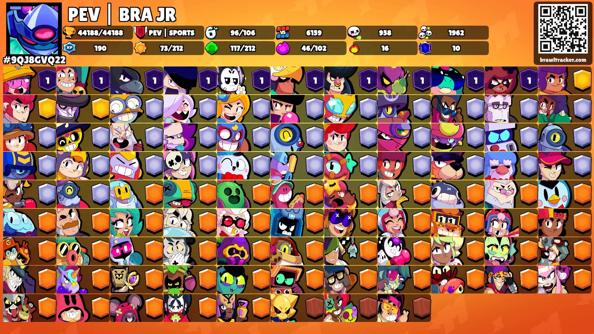 PEV | BRA JR's Ranks