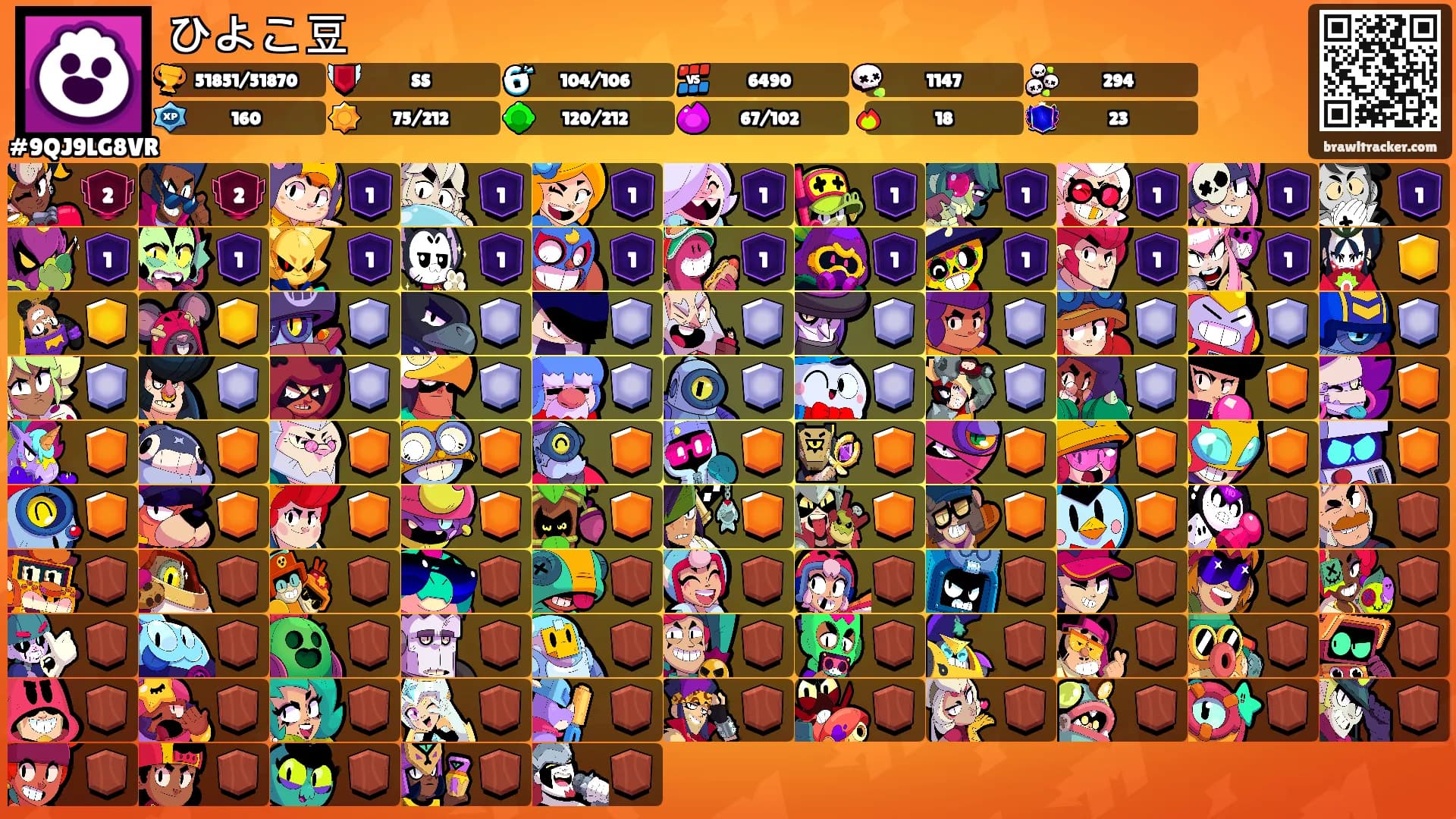 ひよこ豆's Ranks
