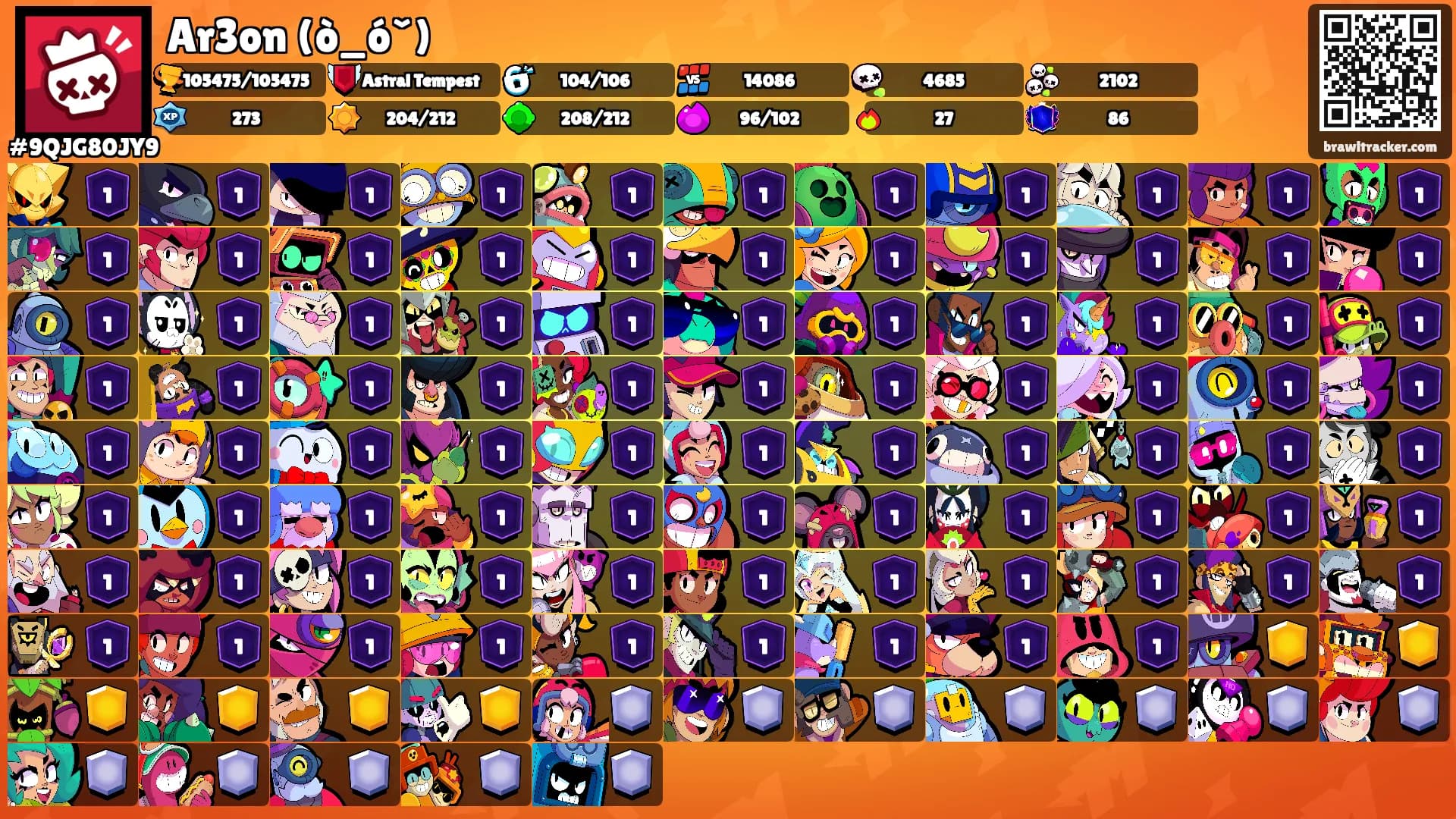 Ar3on (ò_óˇ)'s Ranks