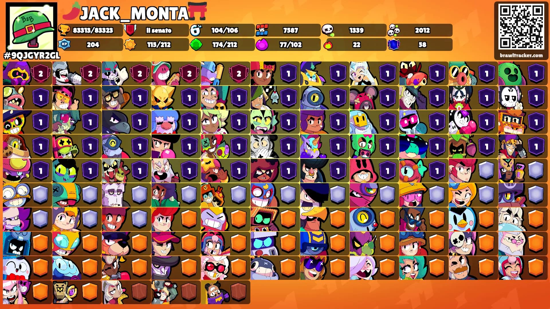 🌶️JACK_MONTA⛩️'s Ranks