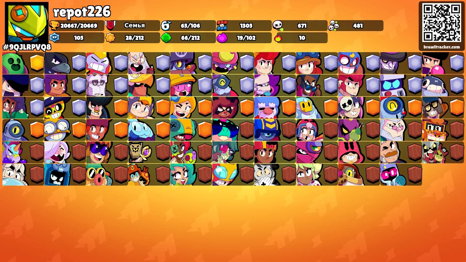 repot226's Ranks