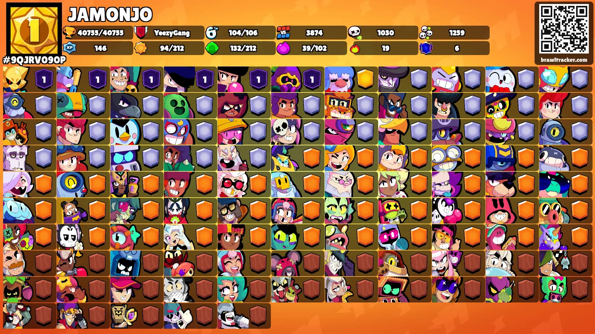 JAMONJO's Ranks