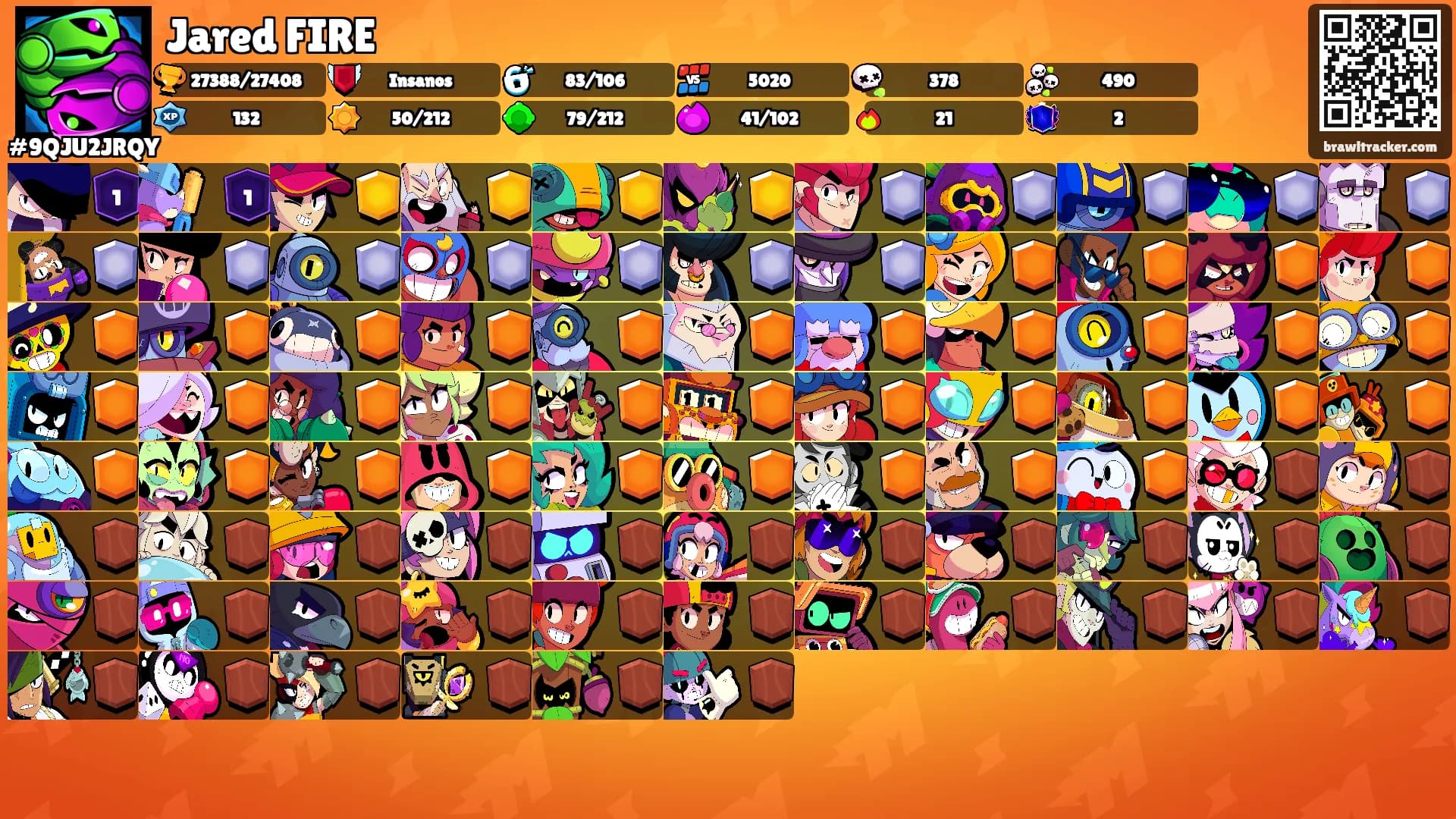 Jared FIRE's Ranks