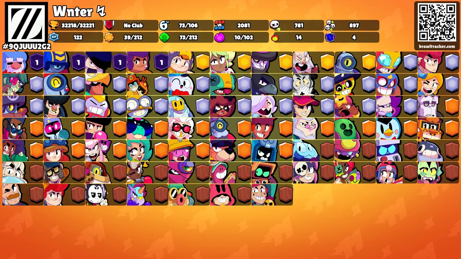 Wnter ↯'s Ranks