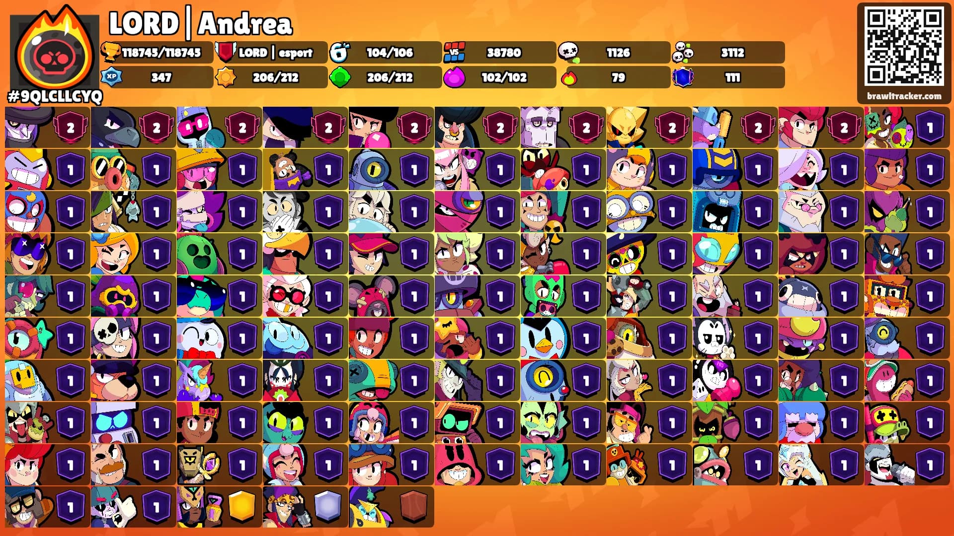 LORD|Andrea's Ranks