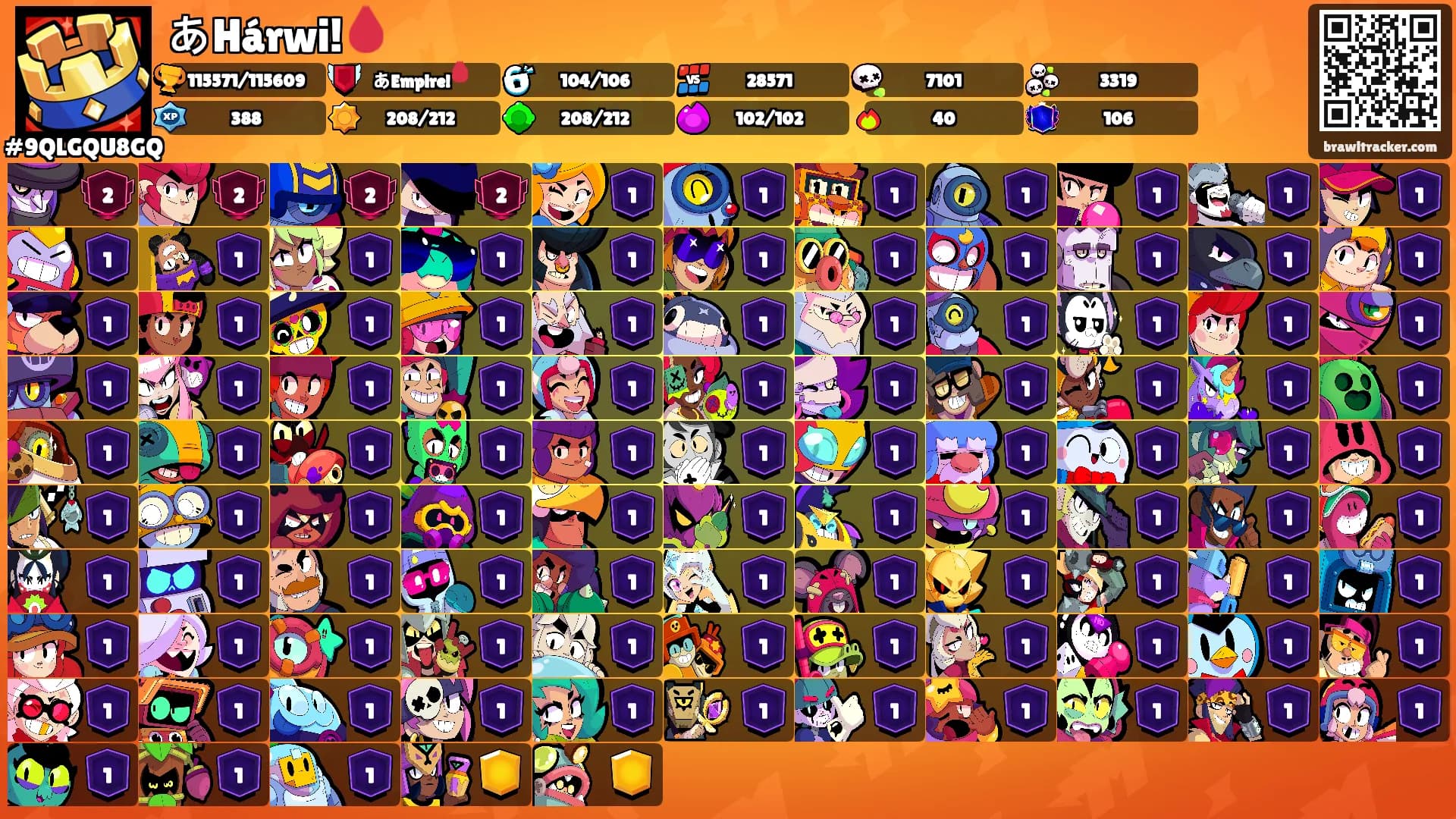 あHárwi!🩸's Ranks