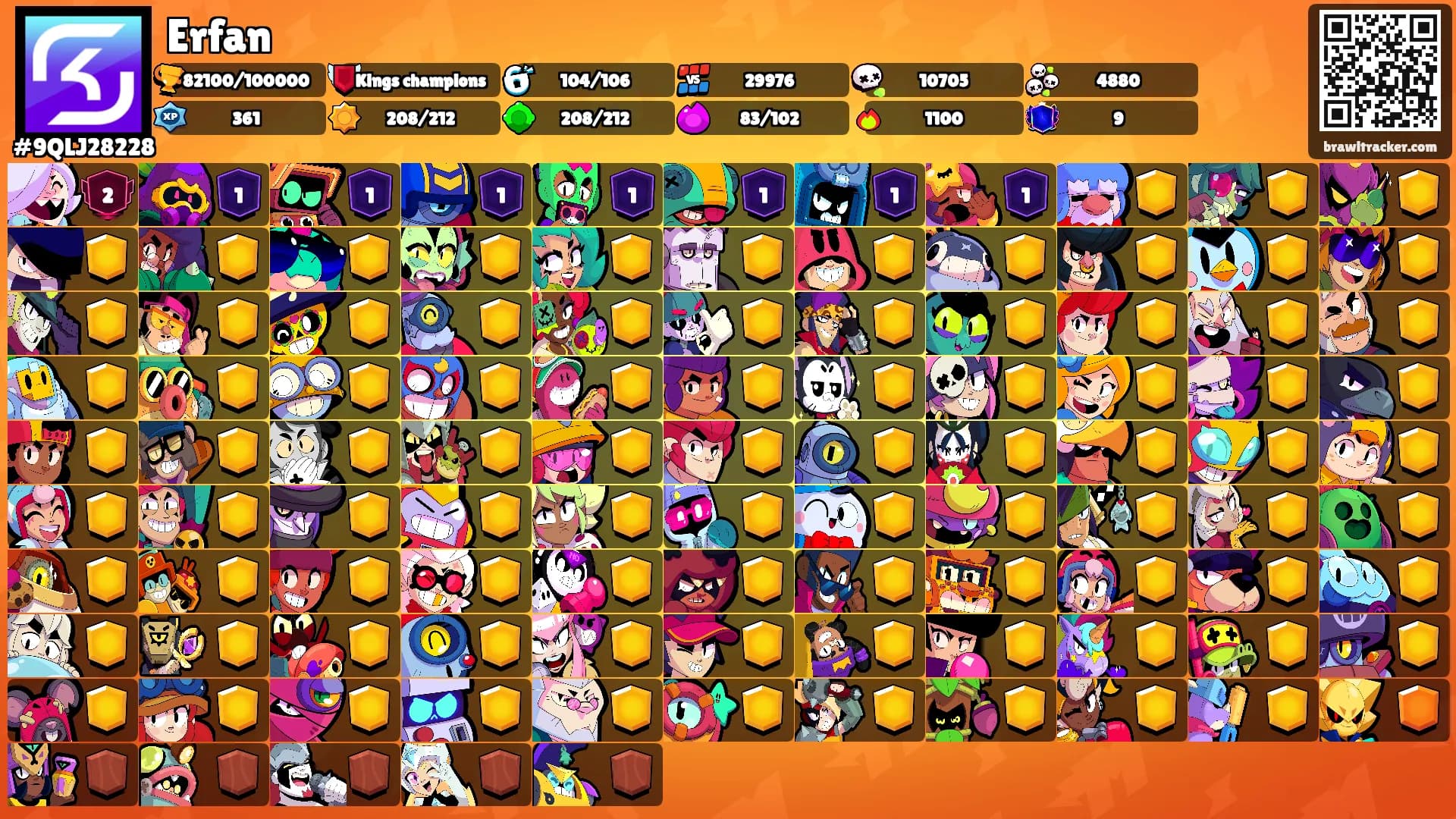 Erfan's Ranks