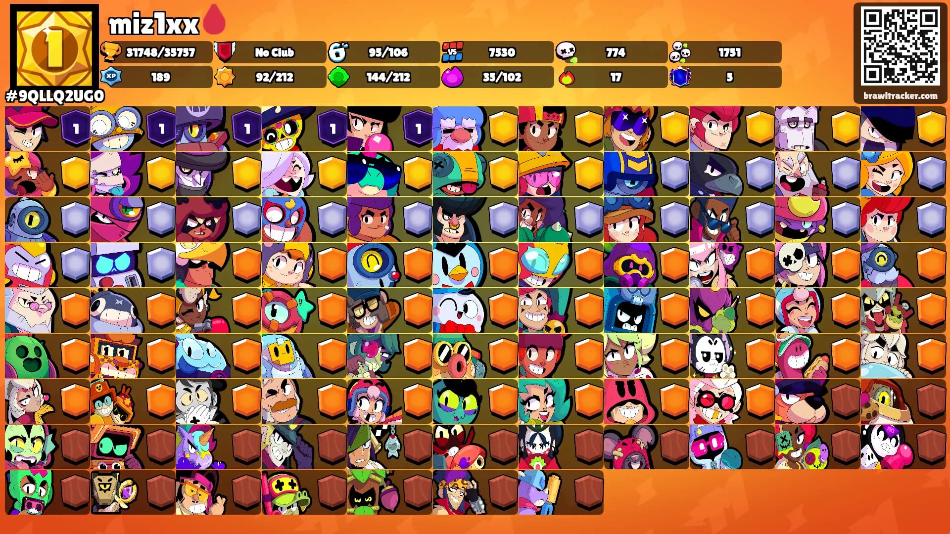 miz1xx🩸's Ranks