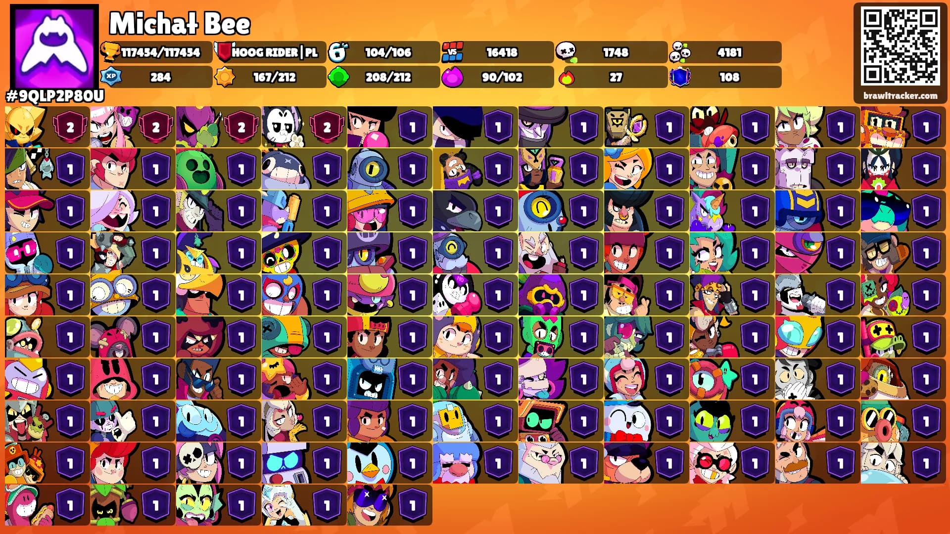 Michał Bee's Ranks