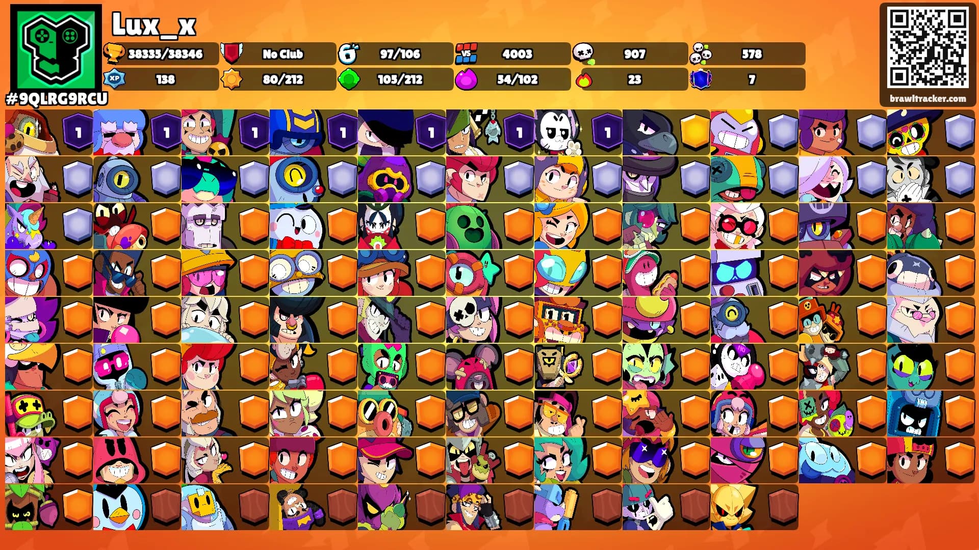 Lux_x's Ranks