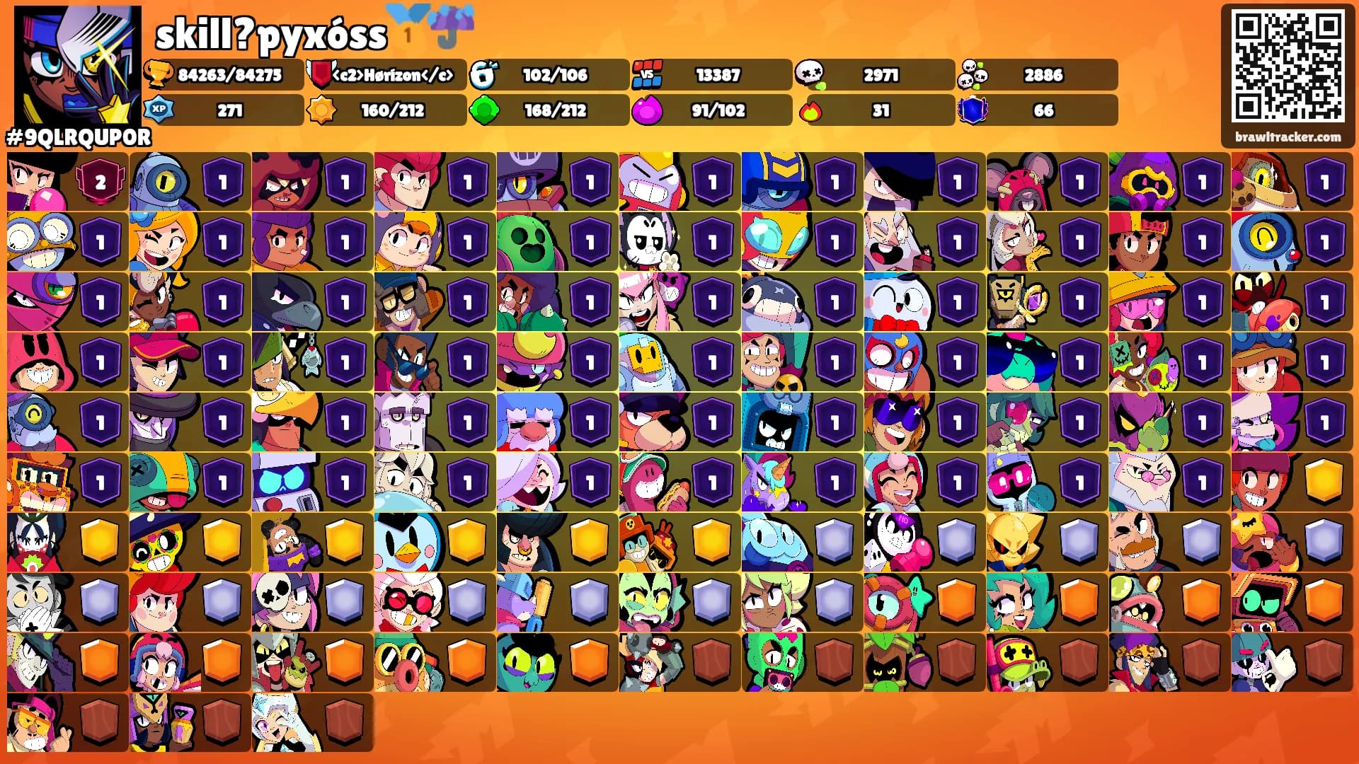 skill?pyxóss🥇☔'s Ranks
