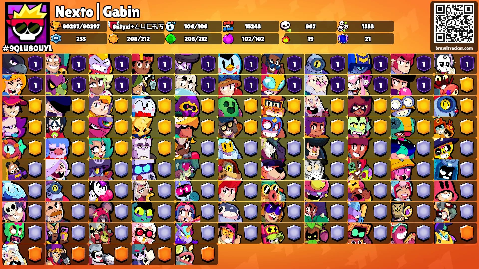 Nexto|Gabin's Ranks