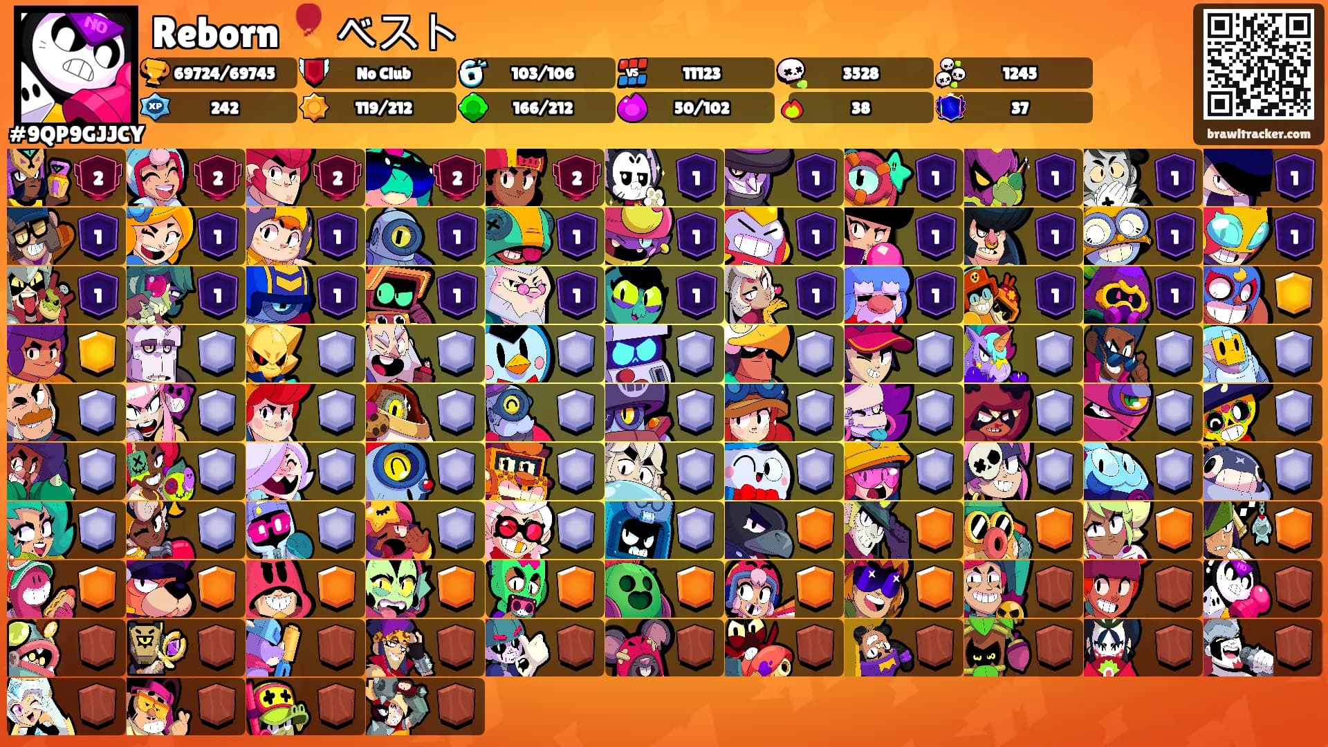Reborn 🎈 ベスト's Ranks