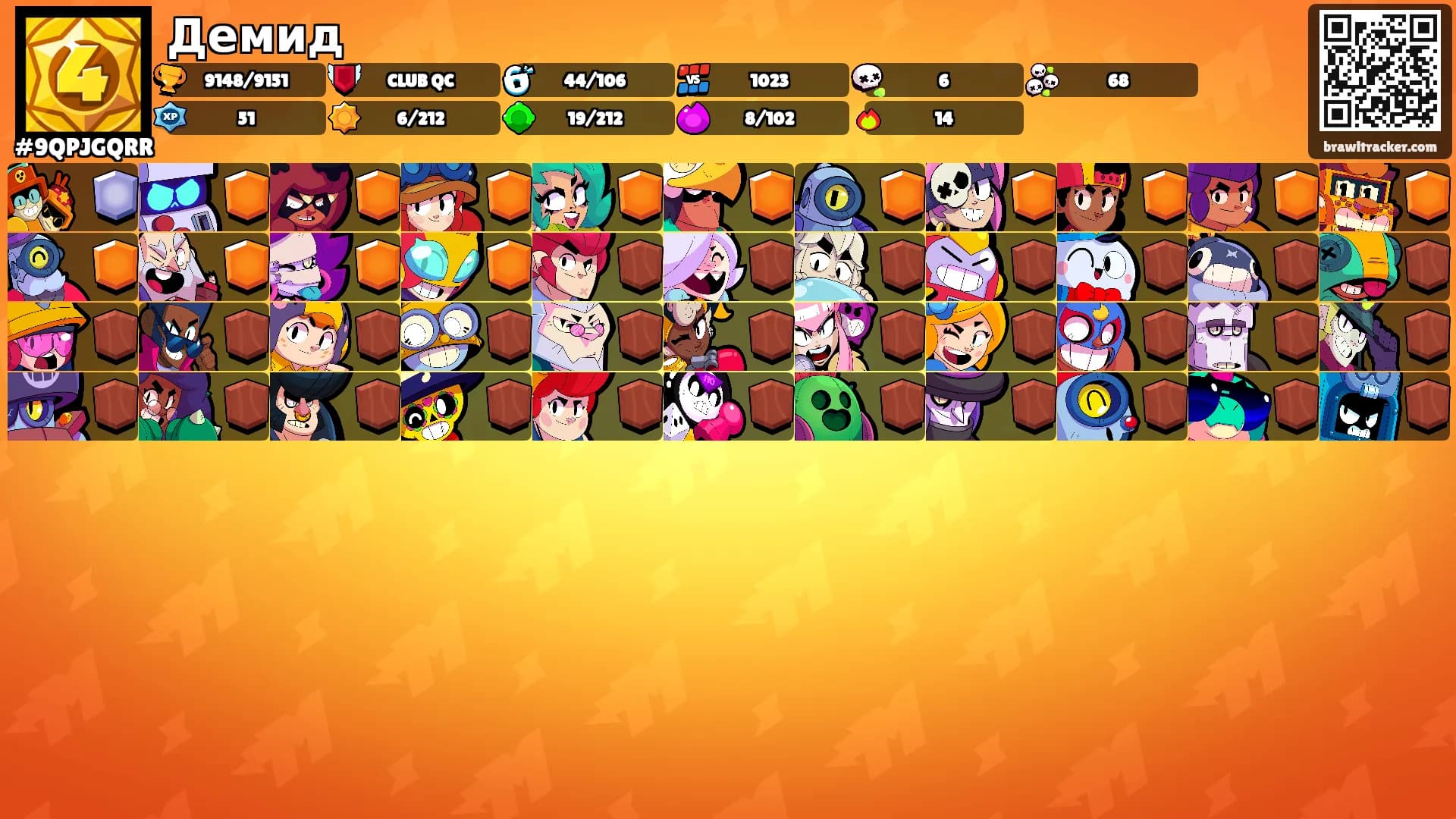 Демид's Ranks