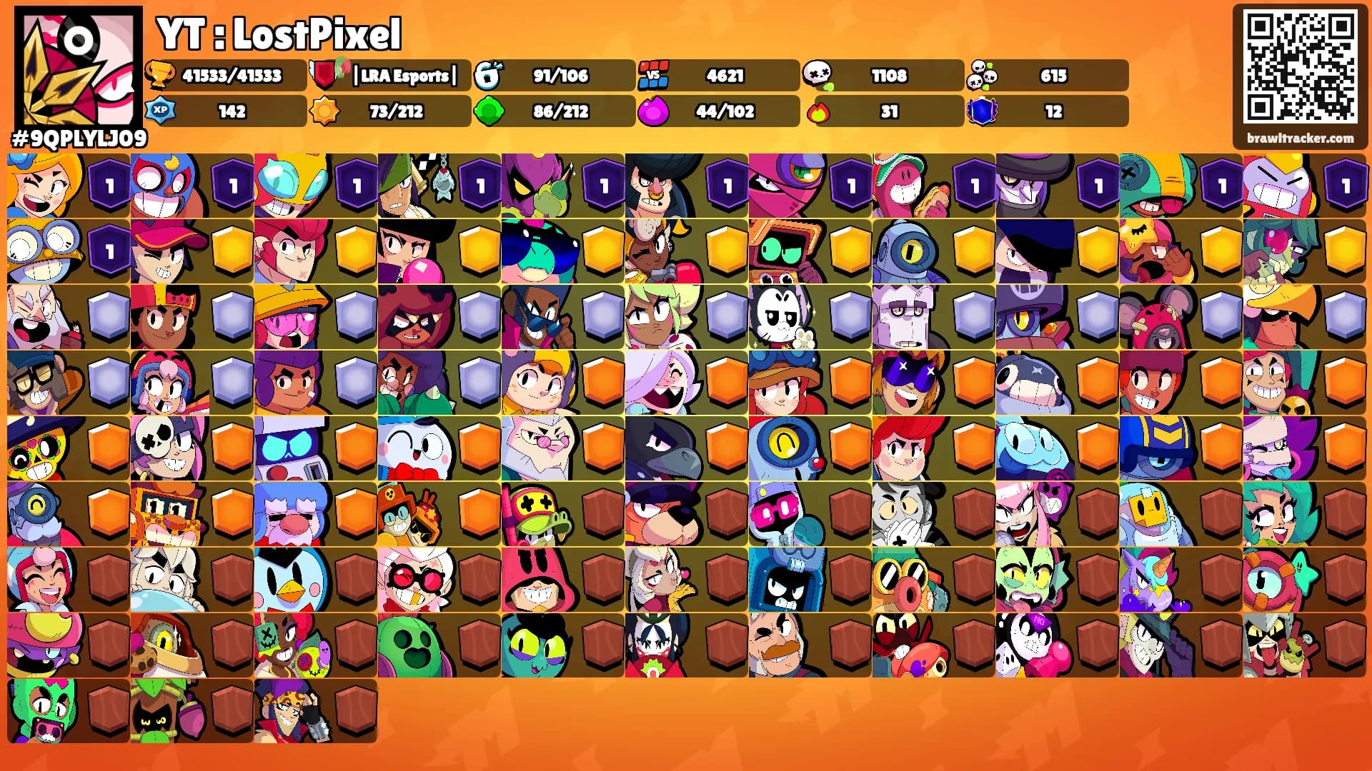 YT : LostPixel's Ranks