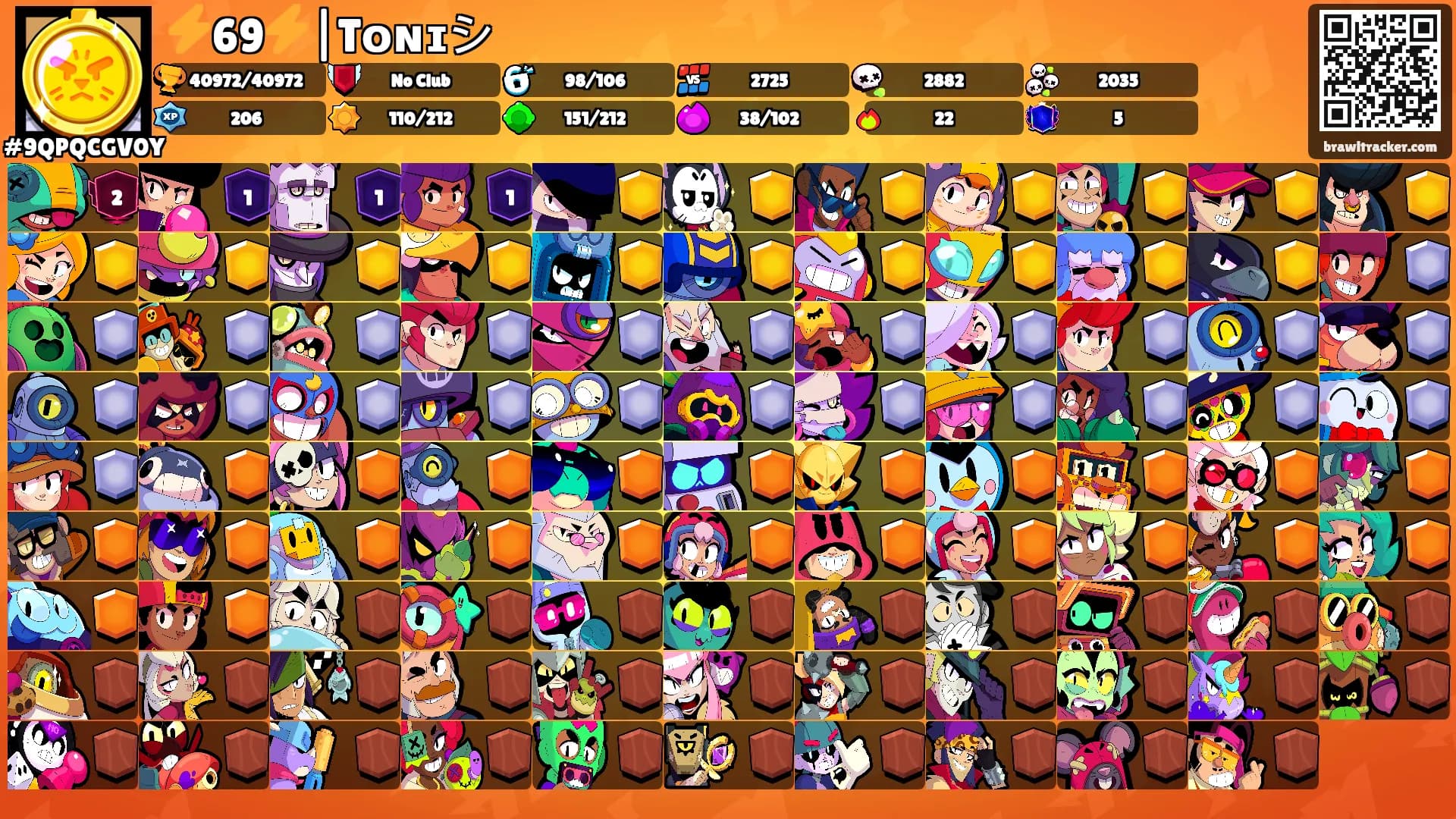 ⚡️69⚡️|Tᴏɴɪシ's Ranks