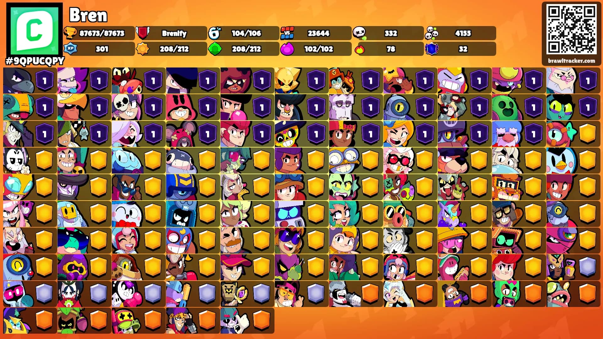 Bren's Ranks