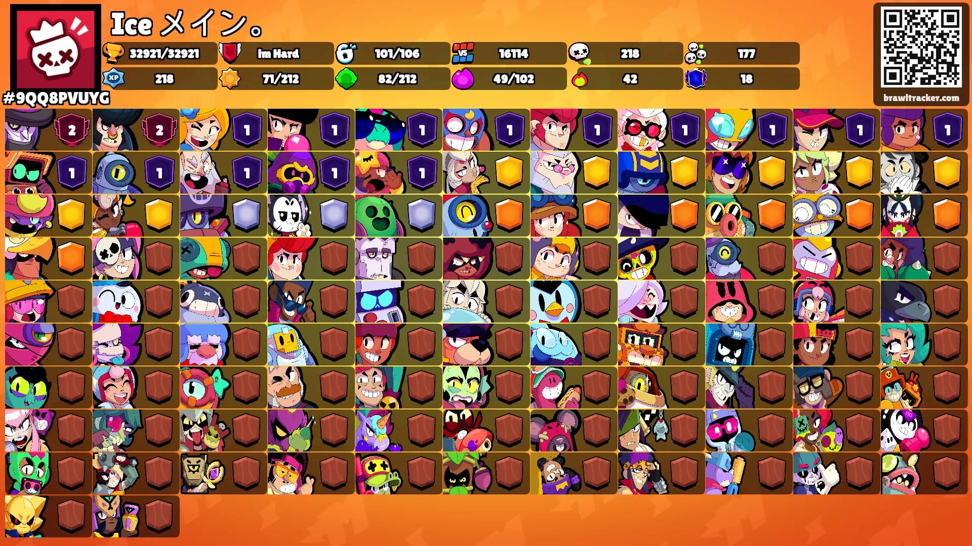 Ice メイン。's Ranks