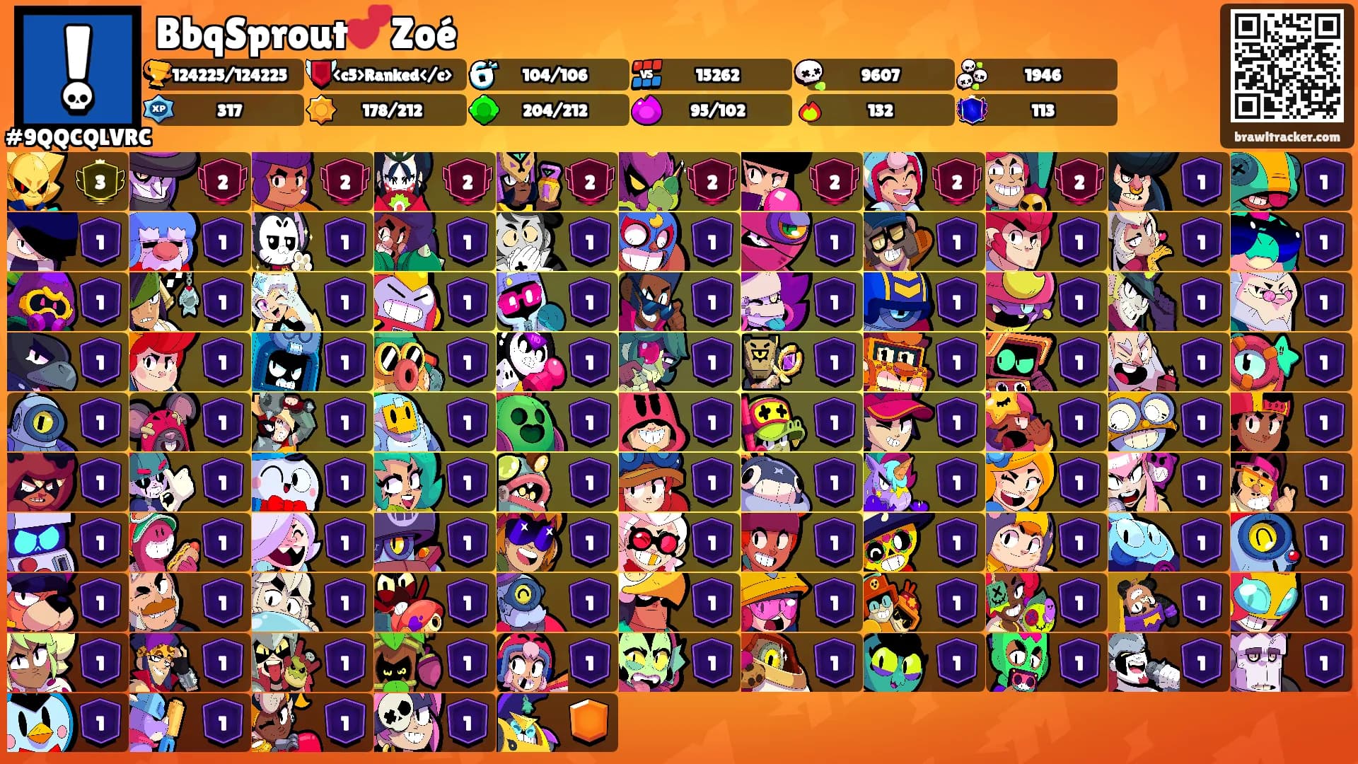 BbqSprout💕Zoé's Ranks