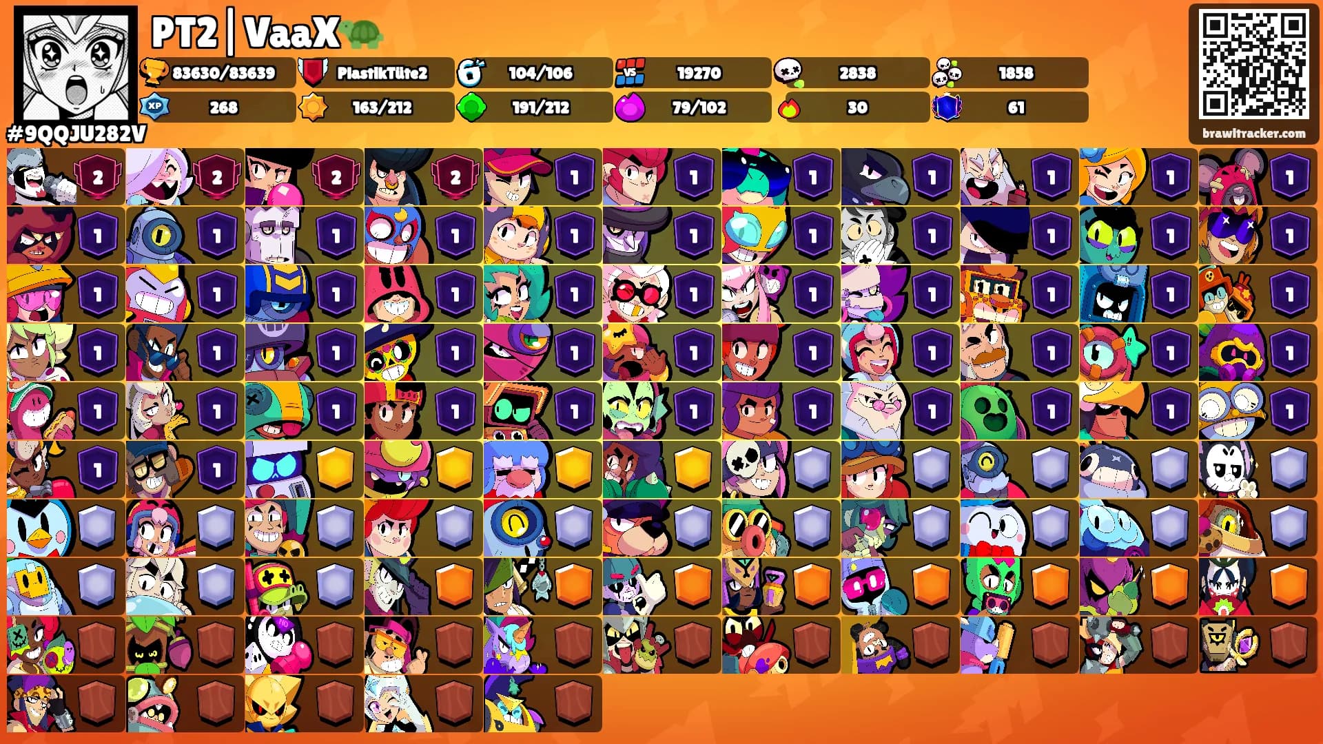 PT2|VaaX🐢's Ranks