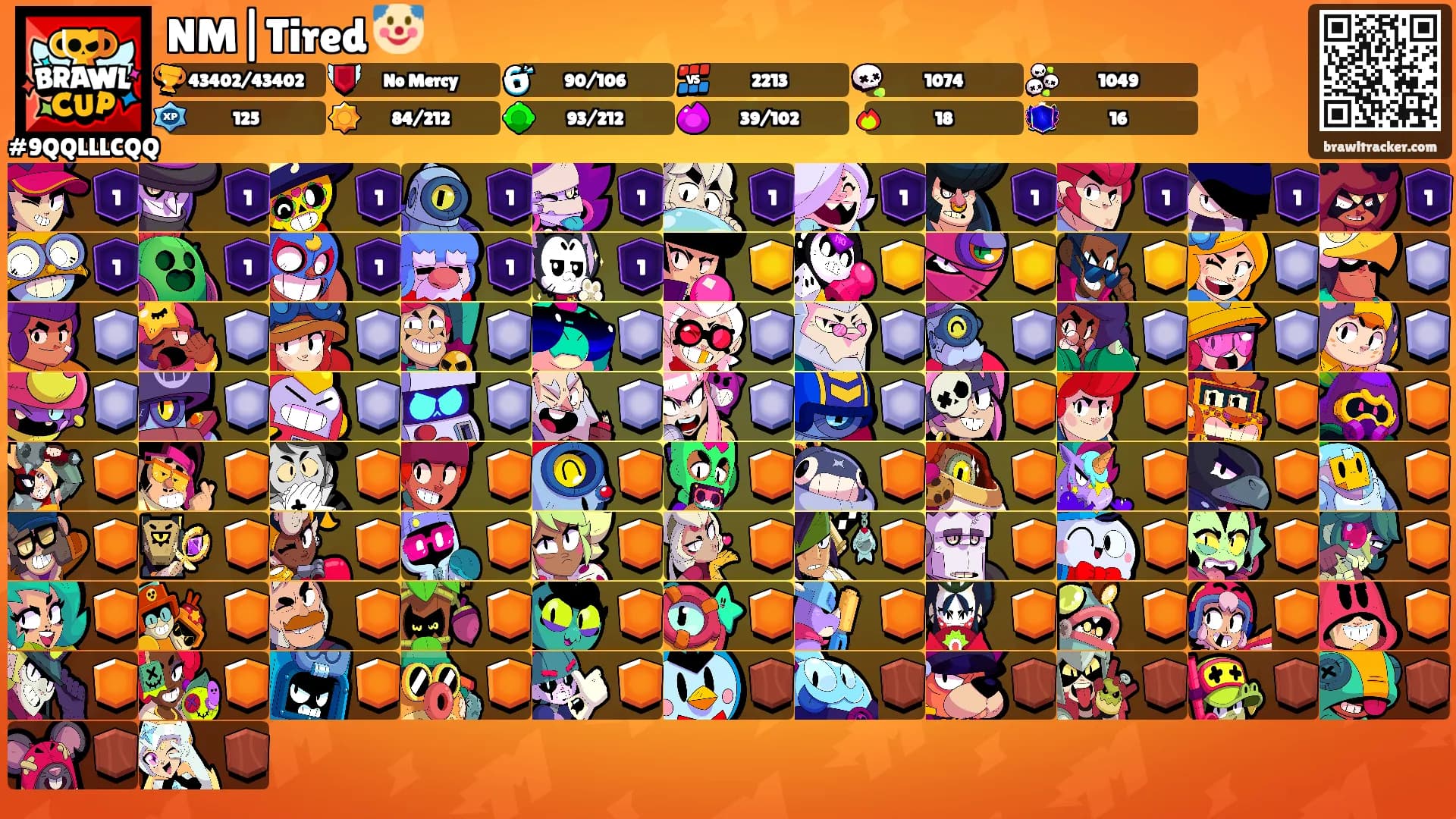 NM|Tired 🤡's Ranks