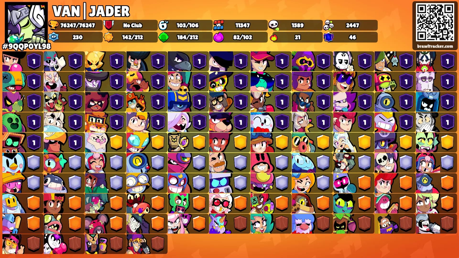 VAN|JADER's Ranks
