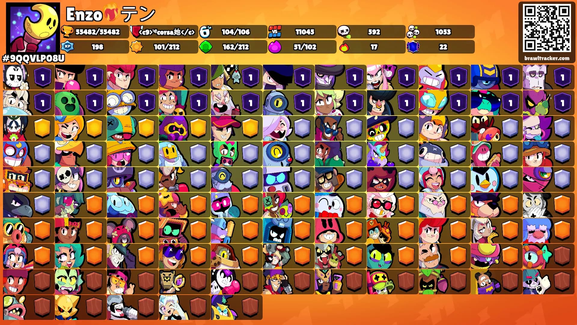 Enzo❤️‍🔥テン's Ranks
