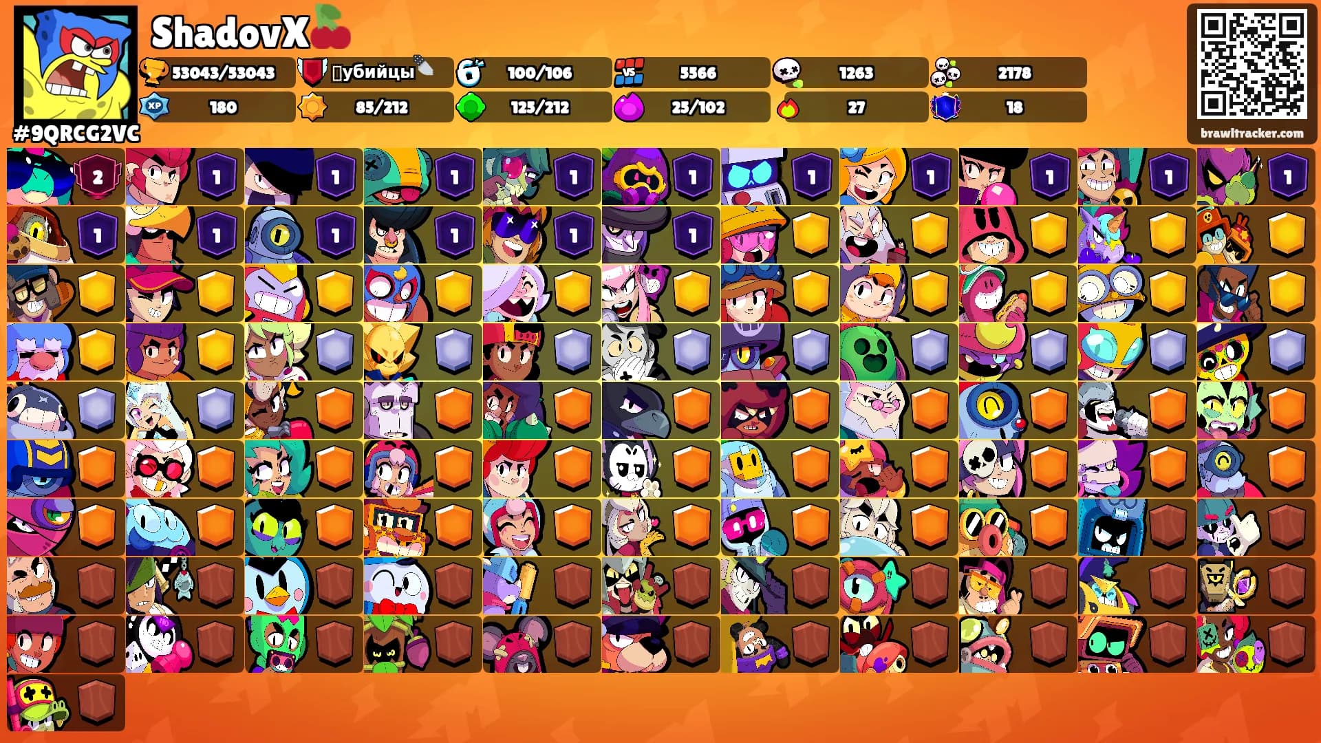 ShadovX🍒's Ranks