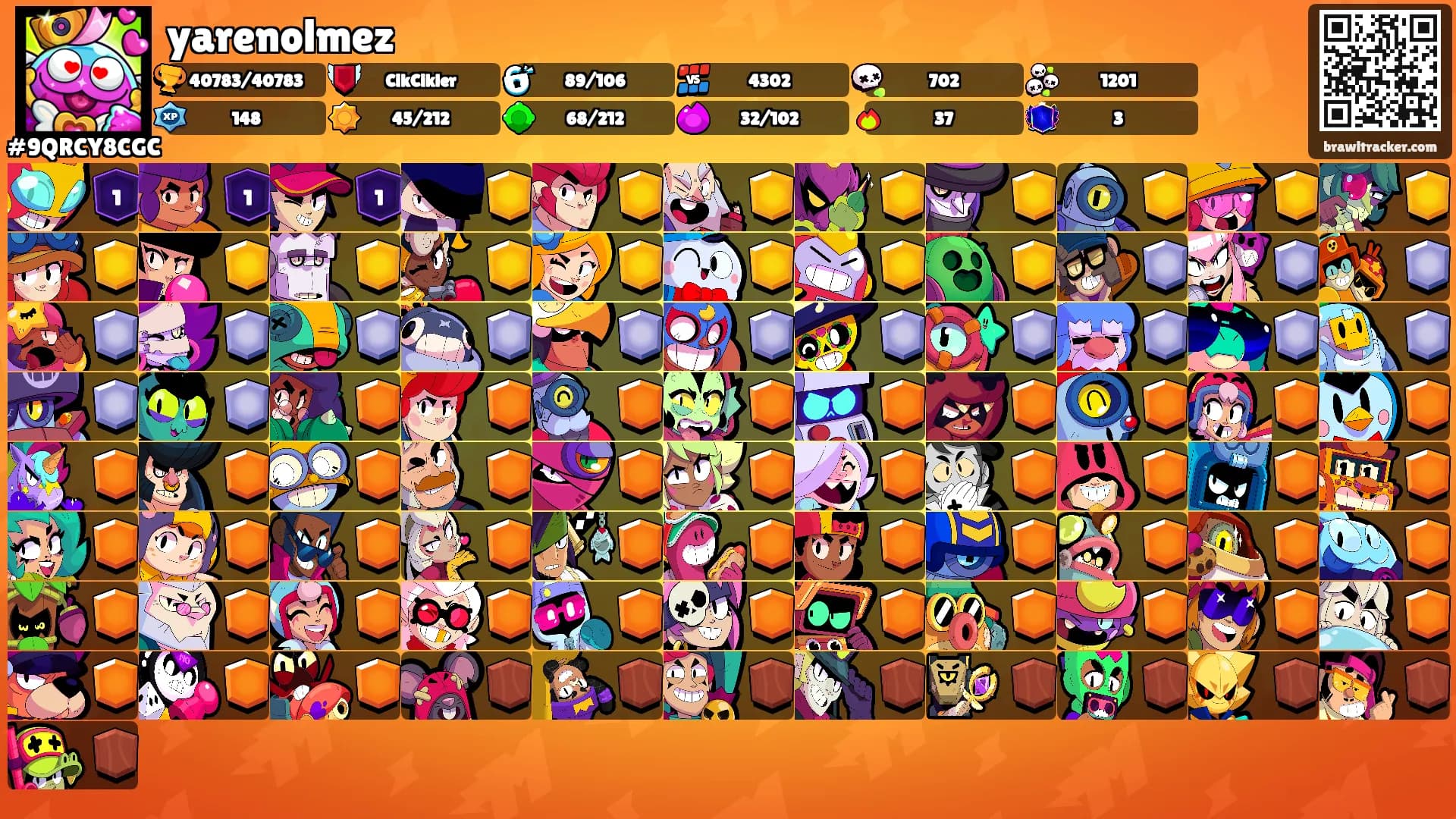 yarenolmez's Ranks