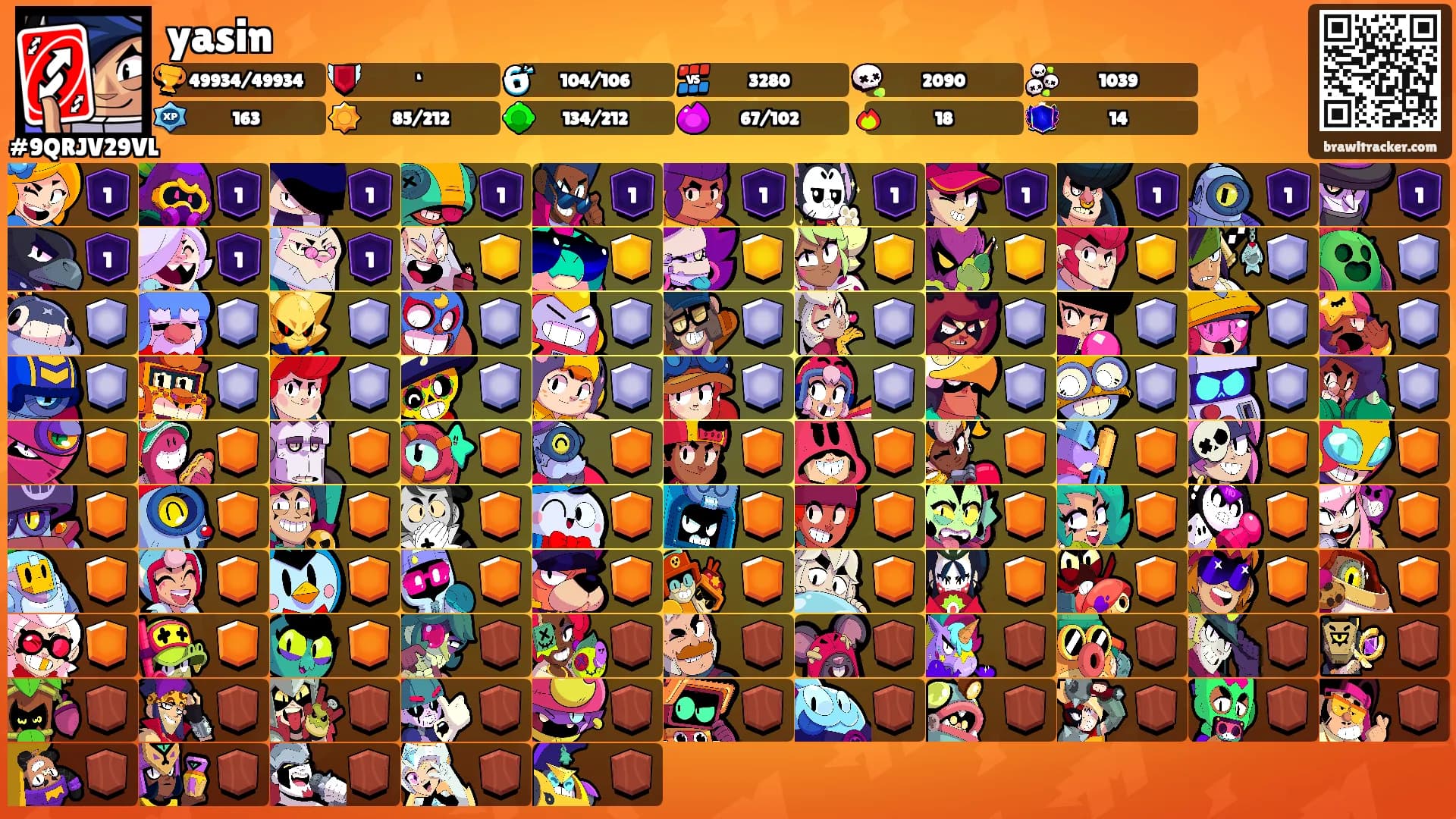 yasin's Ranks