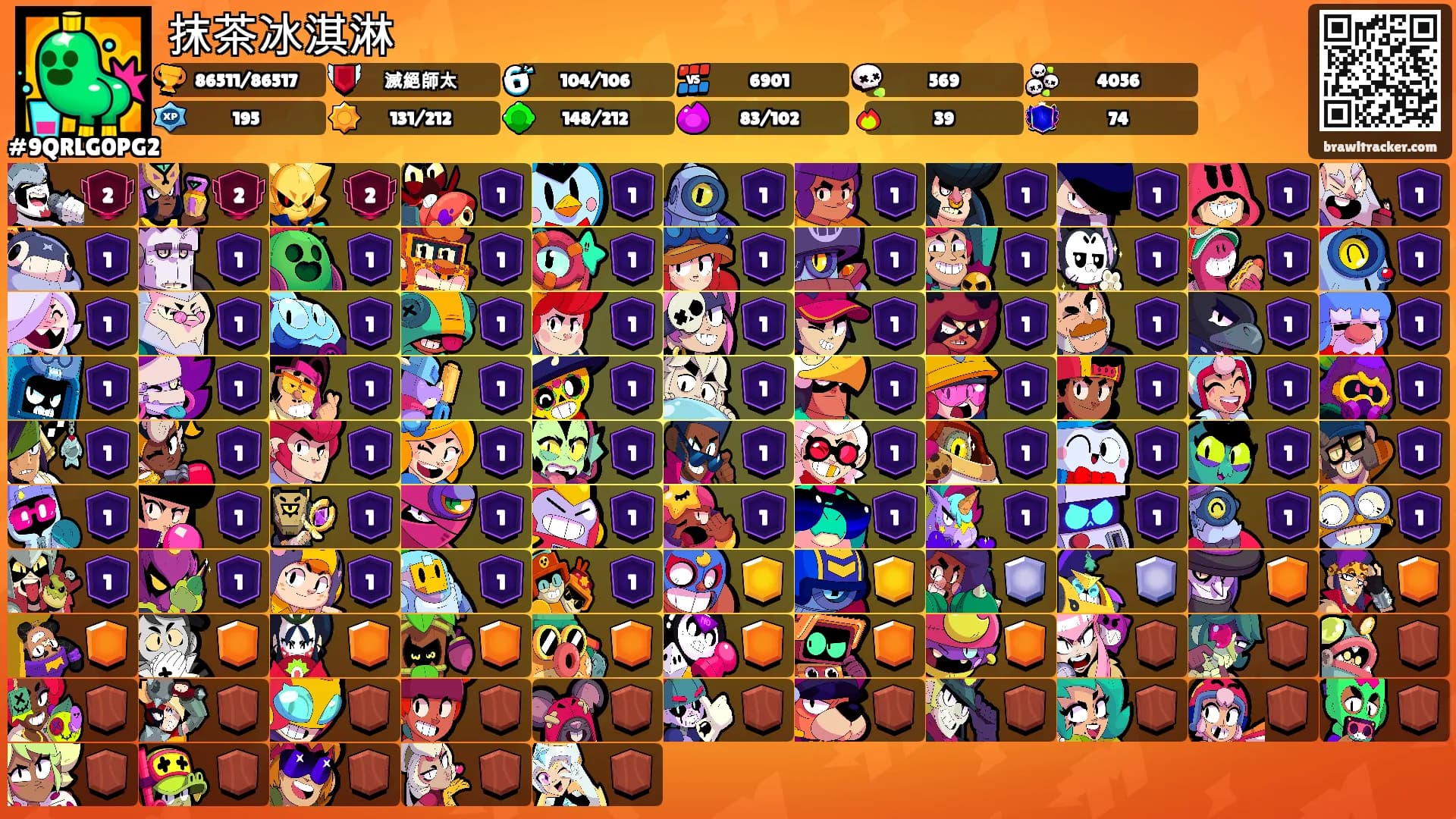 抹茶冰淇淋's Ranks