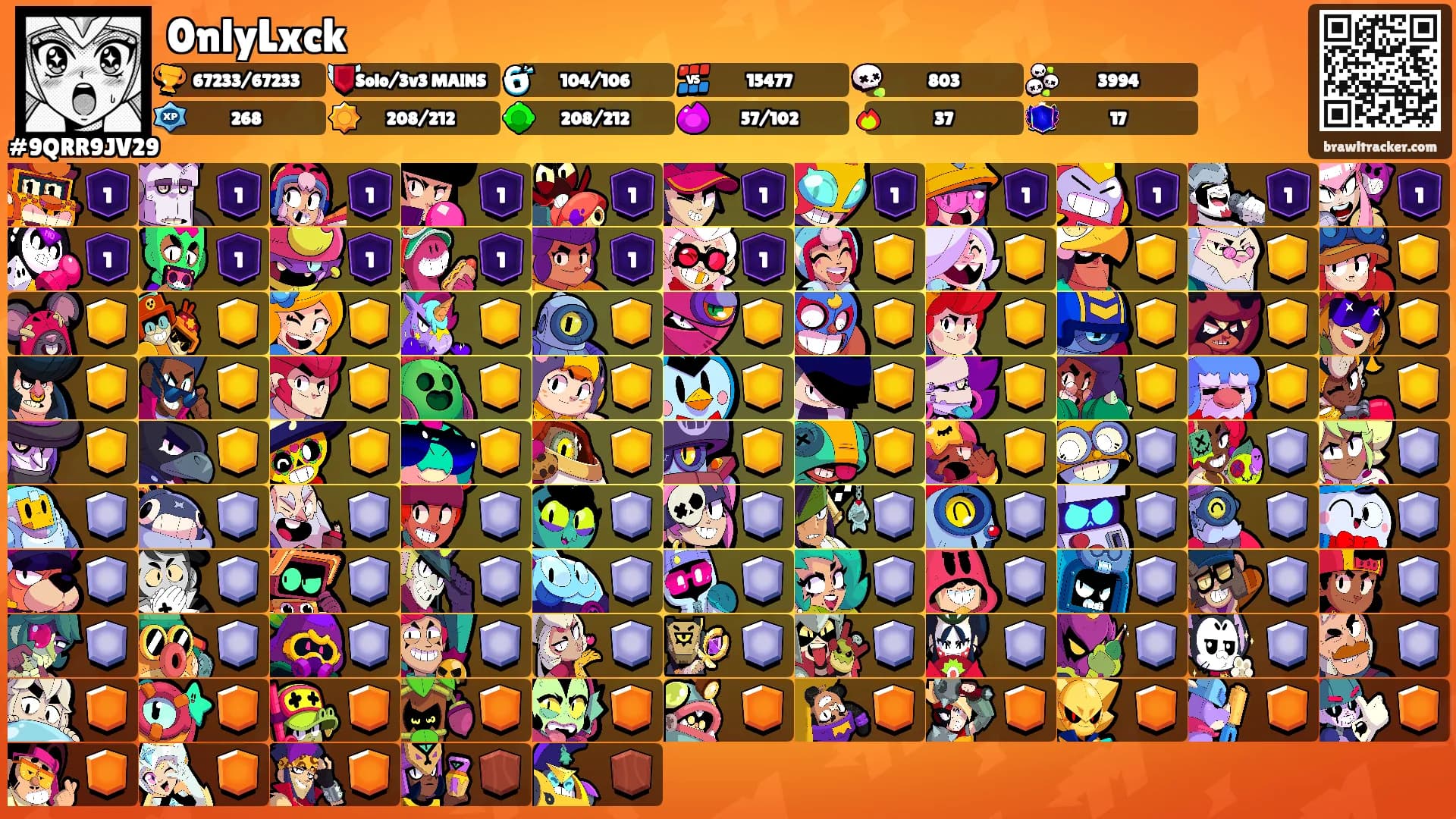 0nlyLxck's Ranks