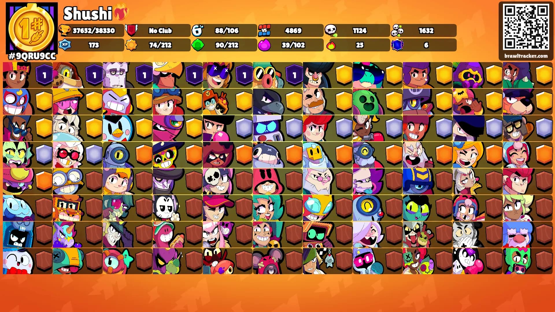 Shushi❤️‍🔥's Ranks